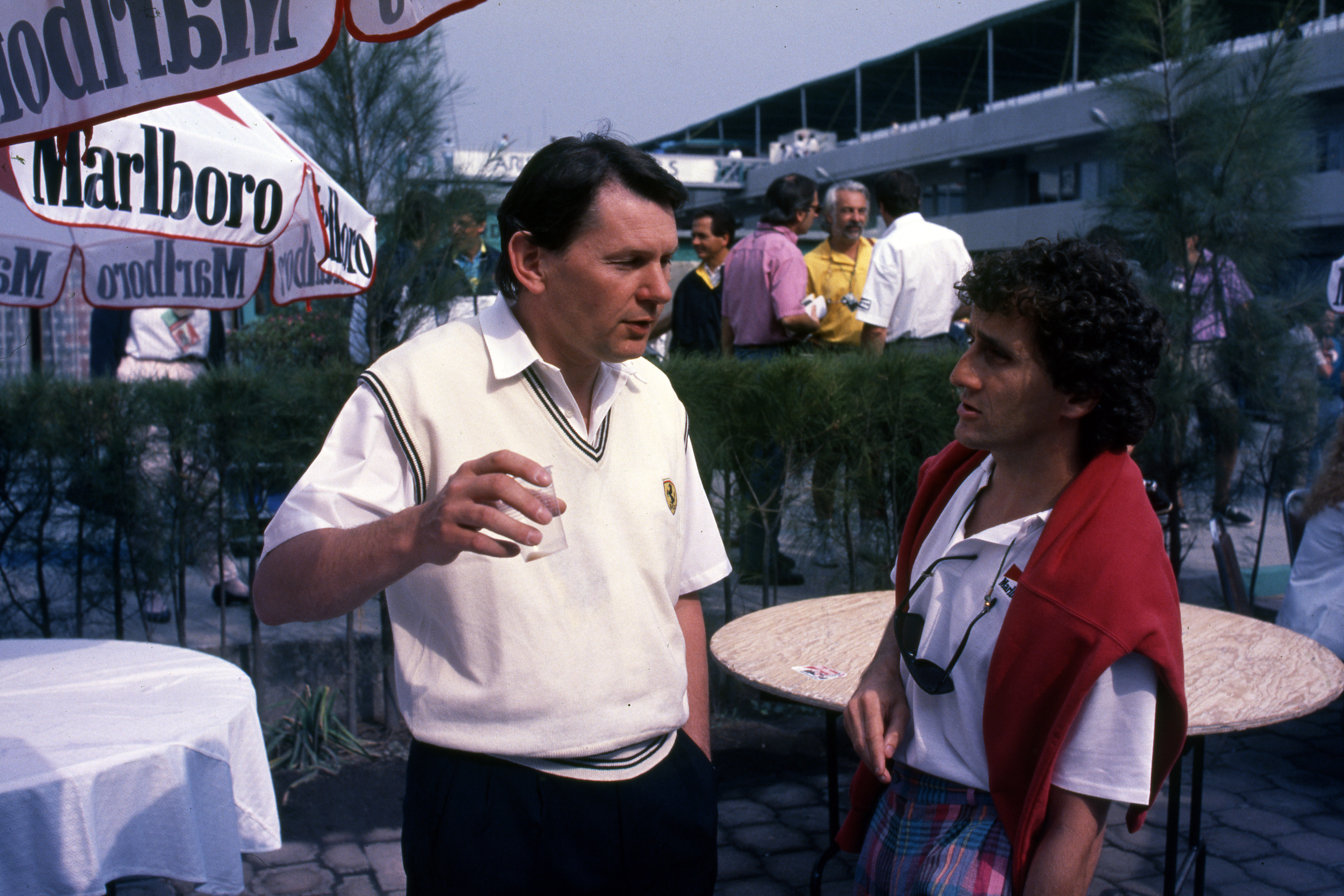 John Barnard Alain Prost 1989