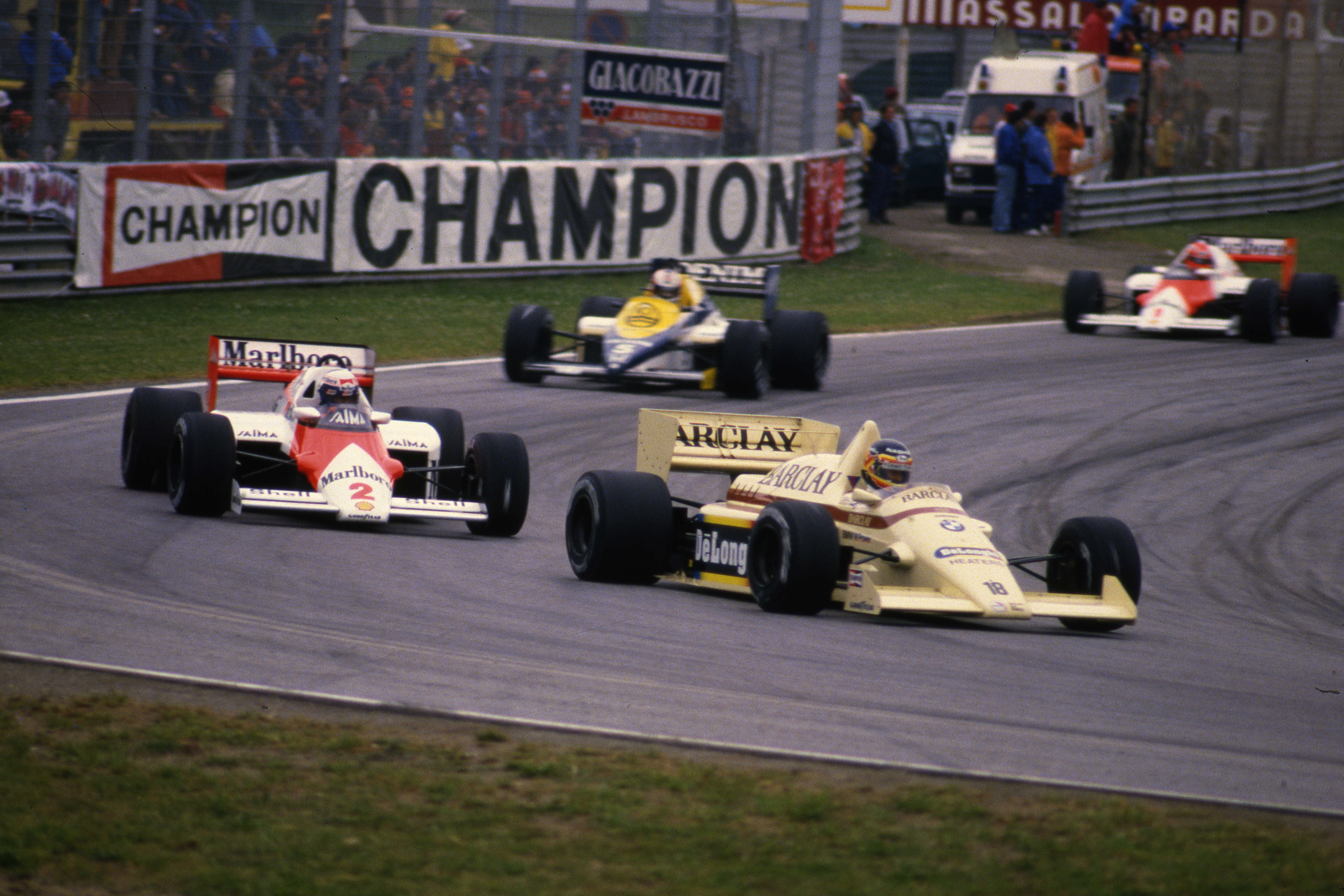 Thierry Boutsen Arrows San Marino Grand Prix 1985