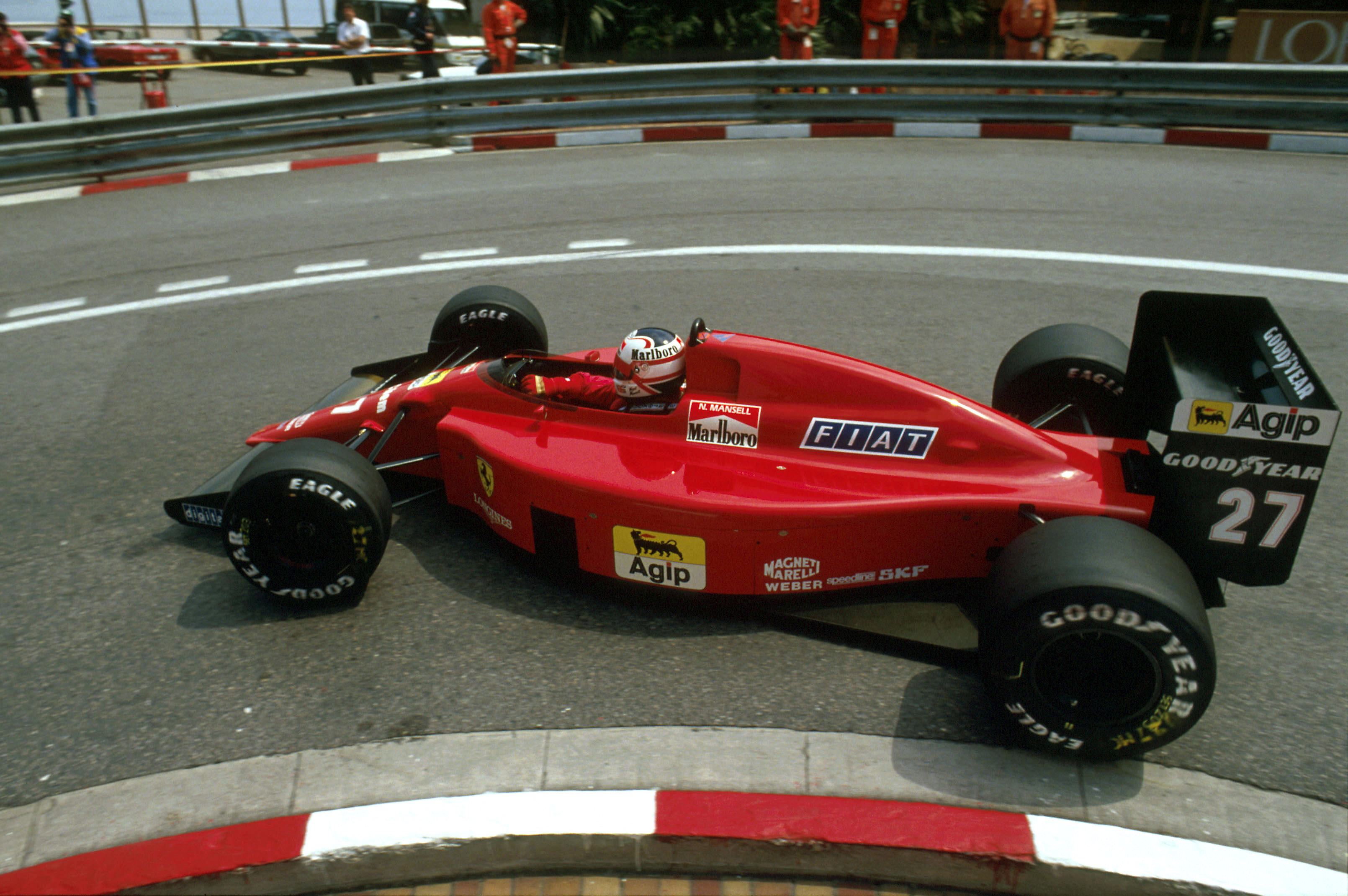 Nigel Mansell Ferrari Monaco Grand Prix 1989