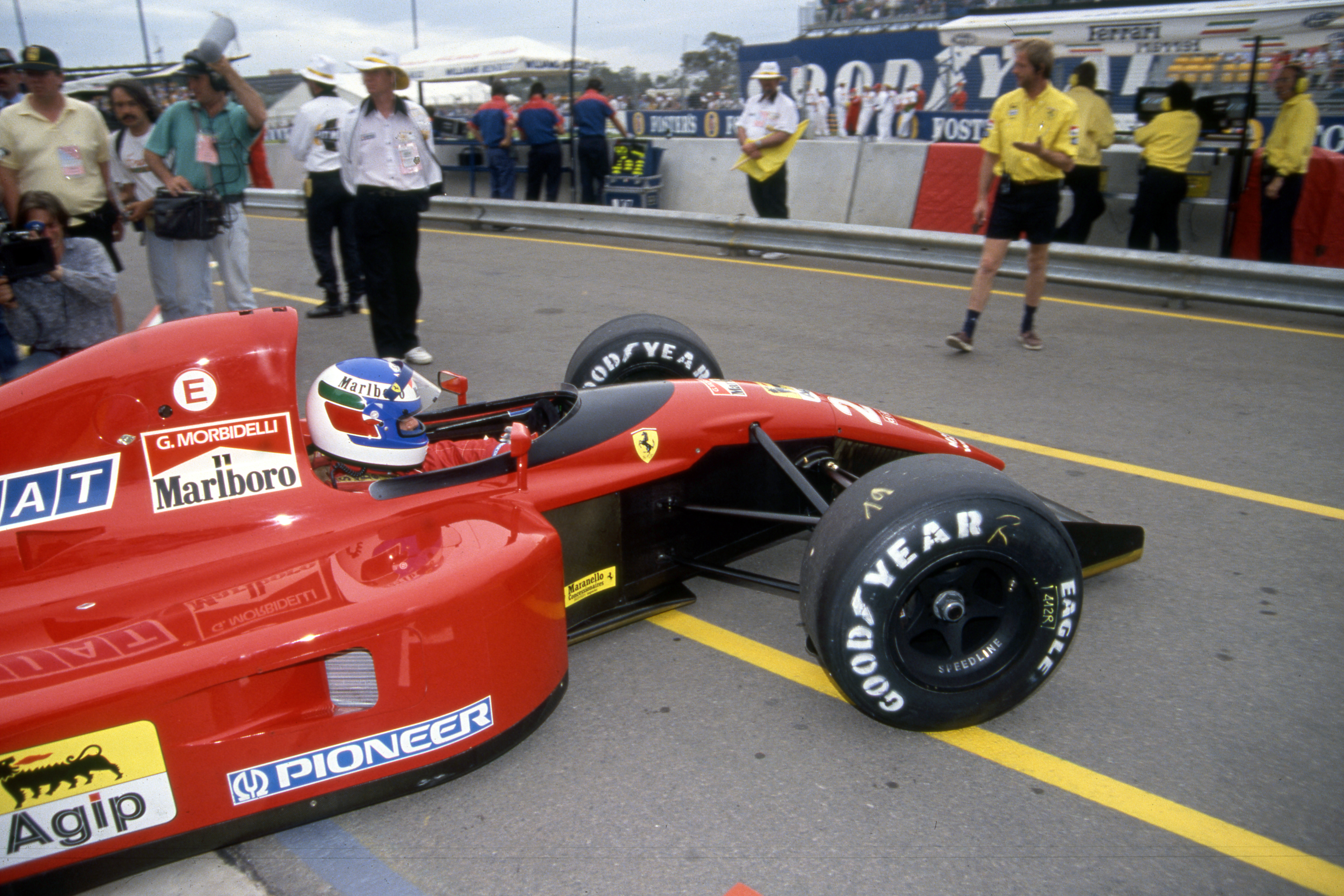 Gianni Morbidelli Ferrari 1991