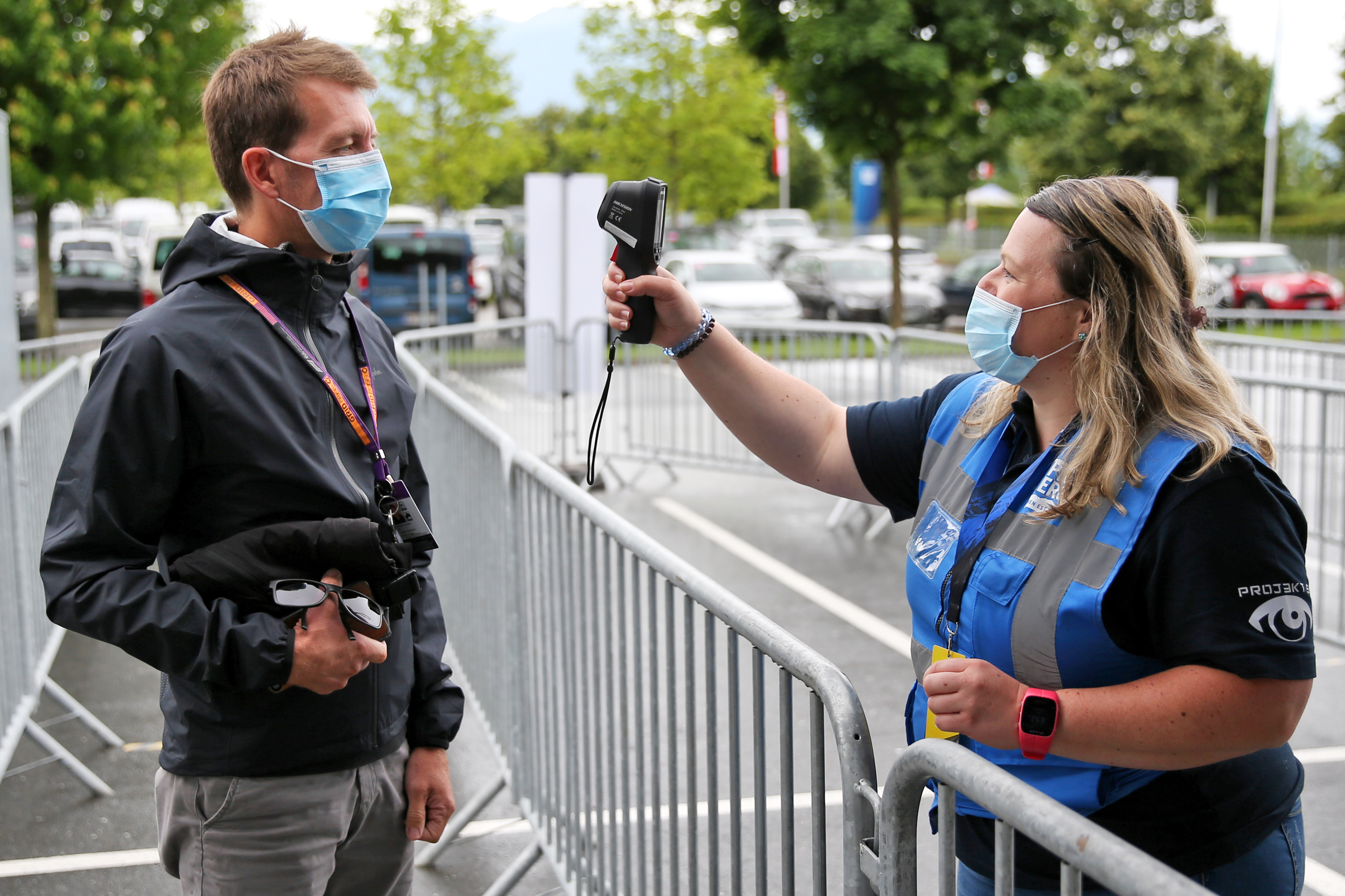 Austrian Grand Prix temperature test