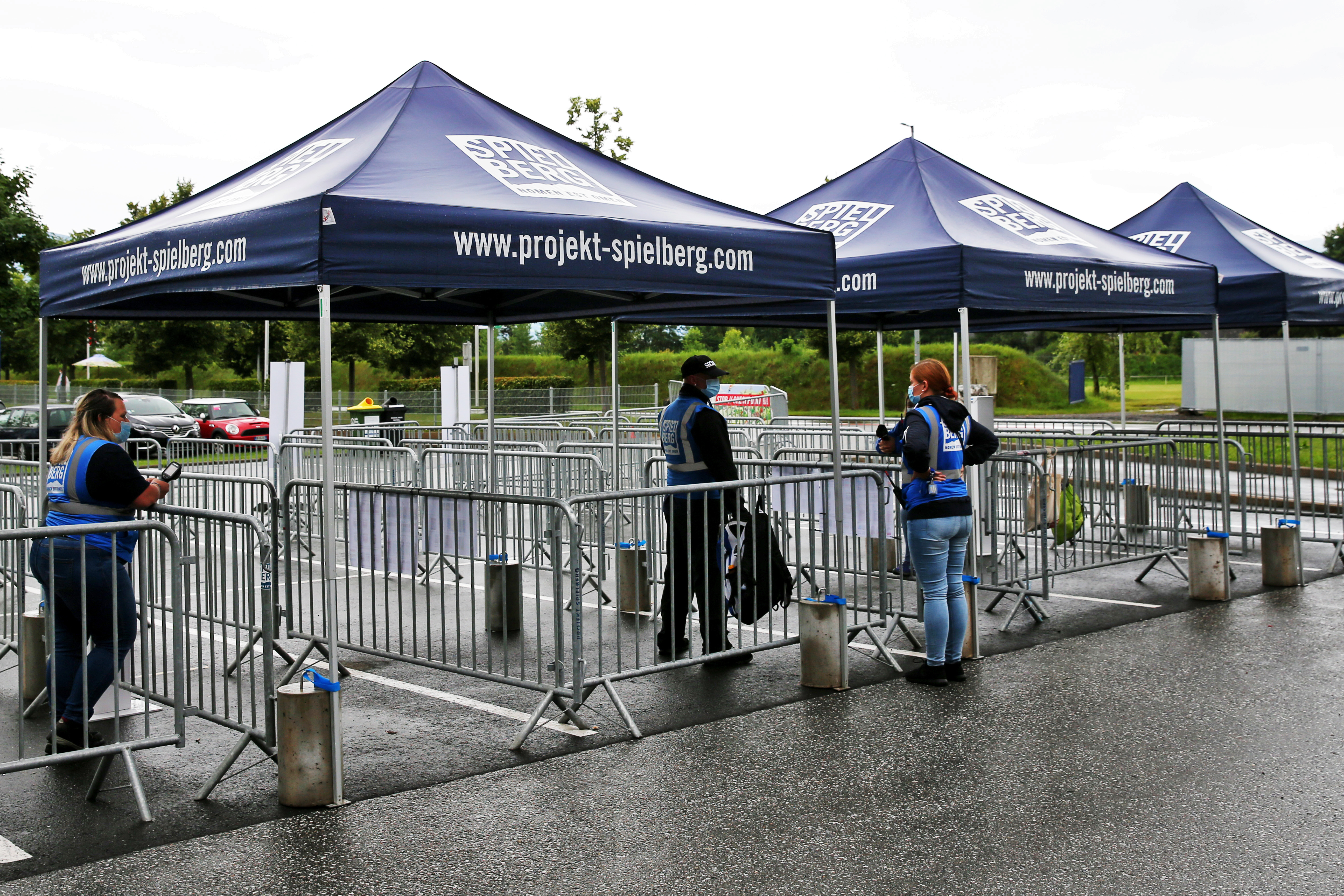 Austrian Grand Prix paddock