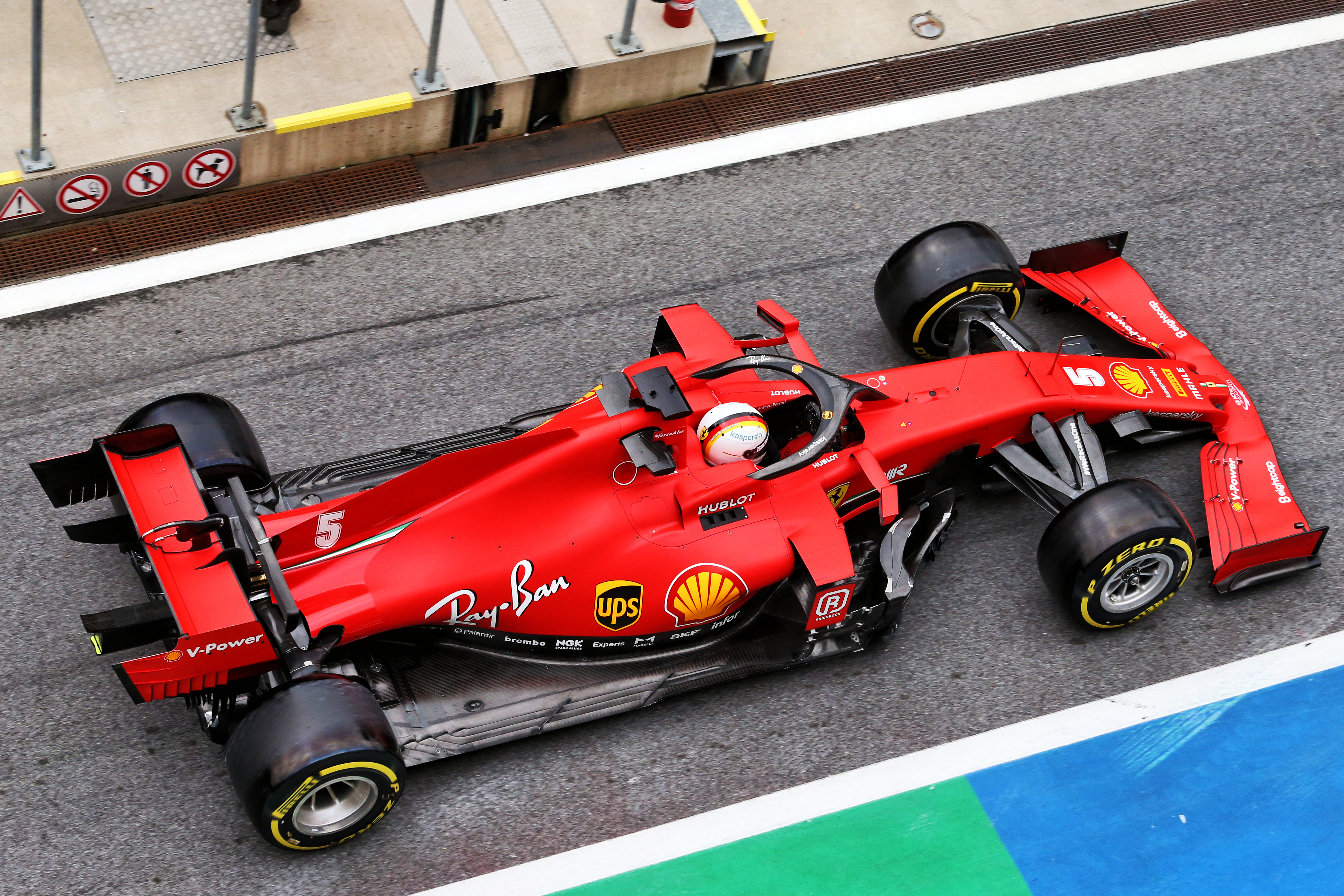 Sebastian Vettel Ferrari F1 Austria 2020