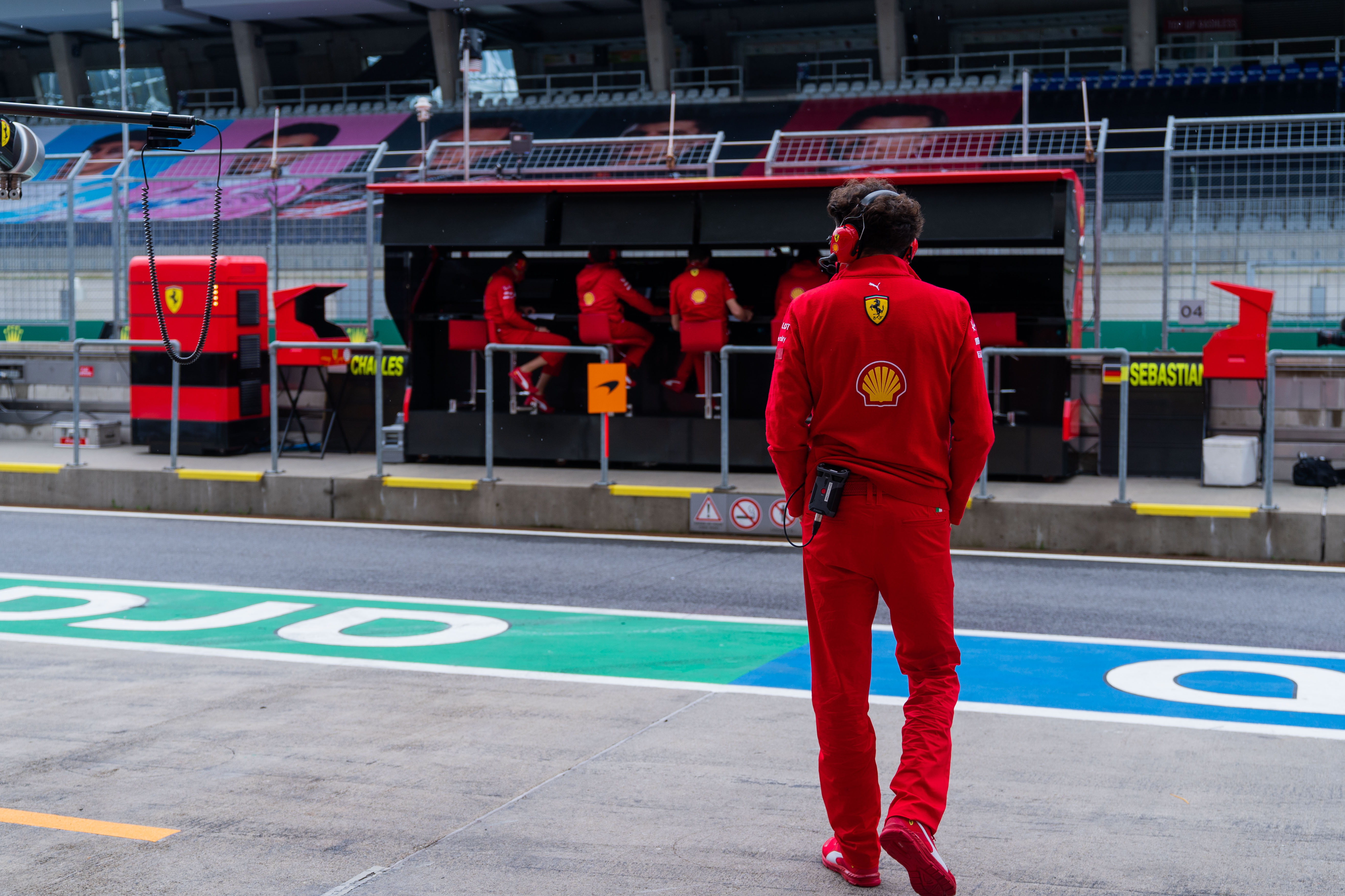 Motor Racing Formula One World Championship Austrian Grand Prix Practice Day Spielberg, Austria