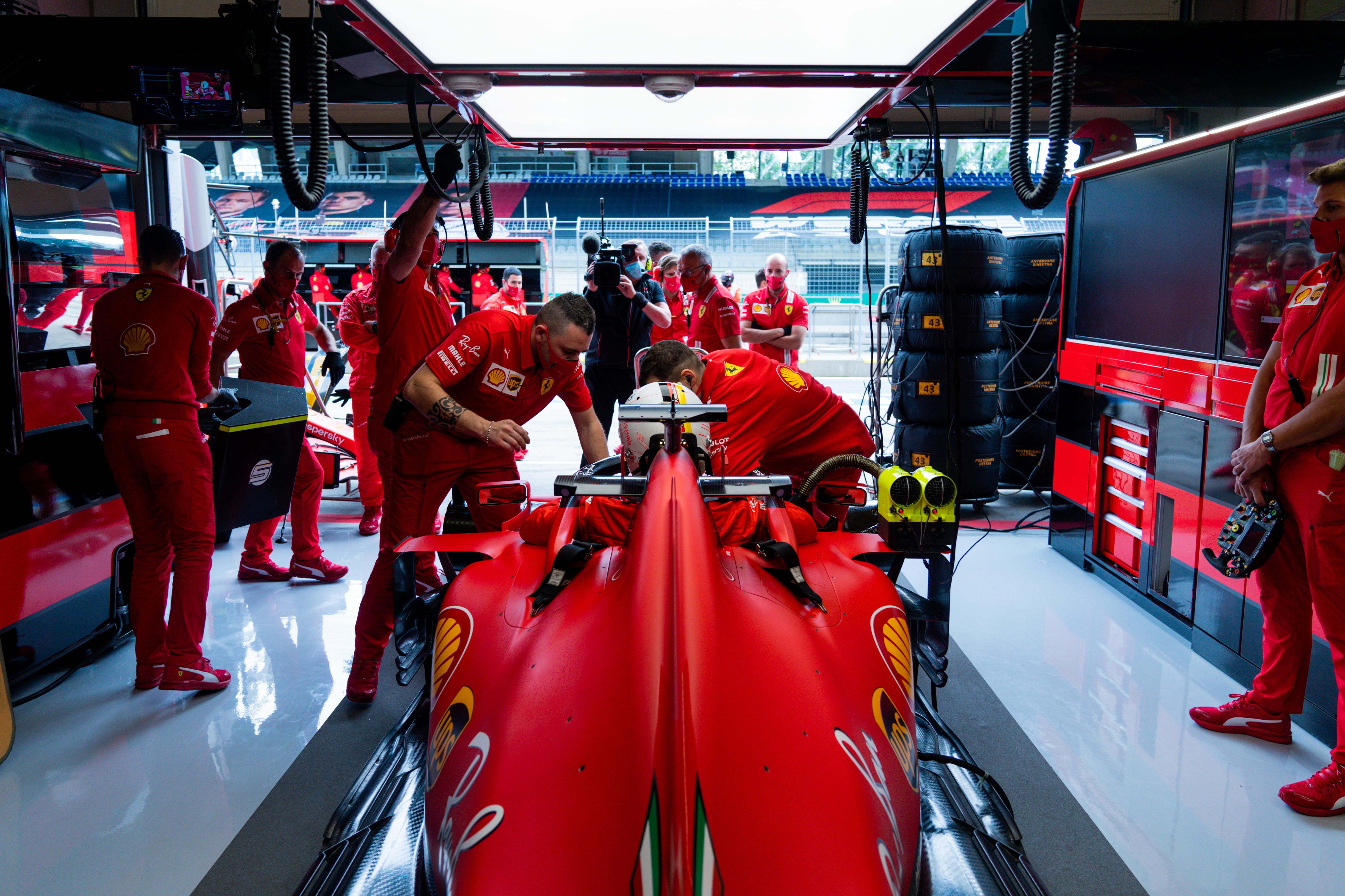 Motor Racing Formula One World Championship Austrian Grand Prix Practice Day Spielberg, Austria