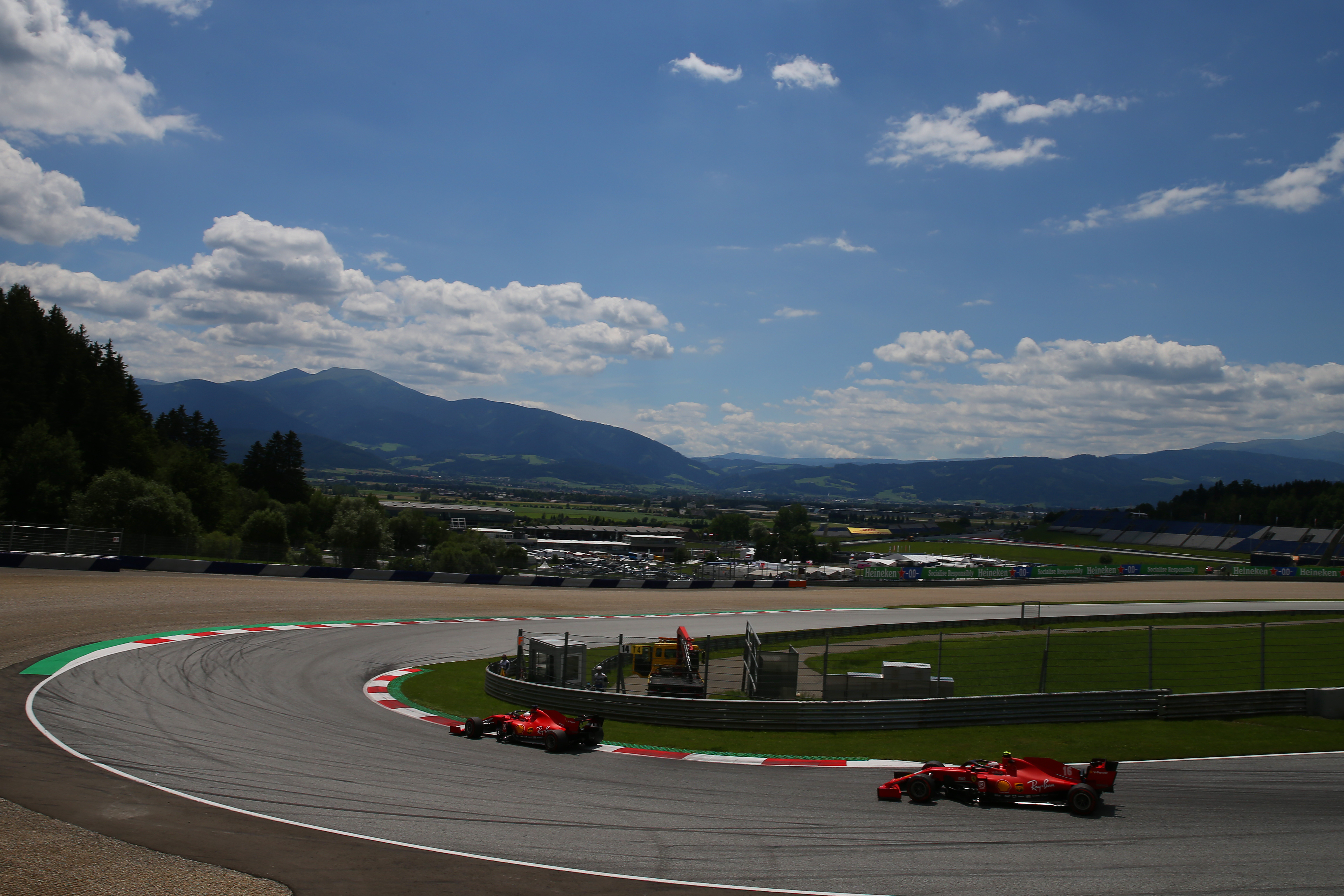 Sebastian Vettel Ferrari F1 Austria 2020