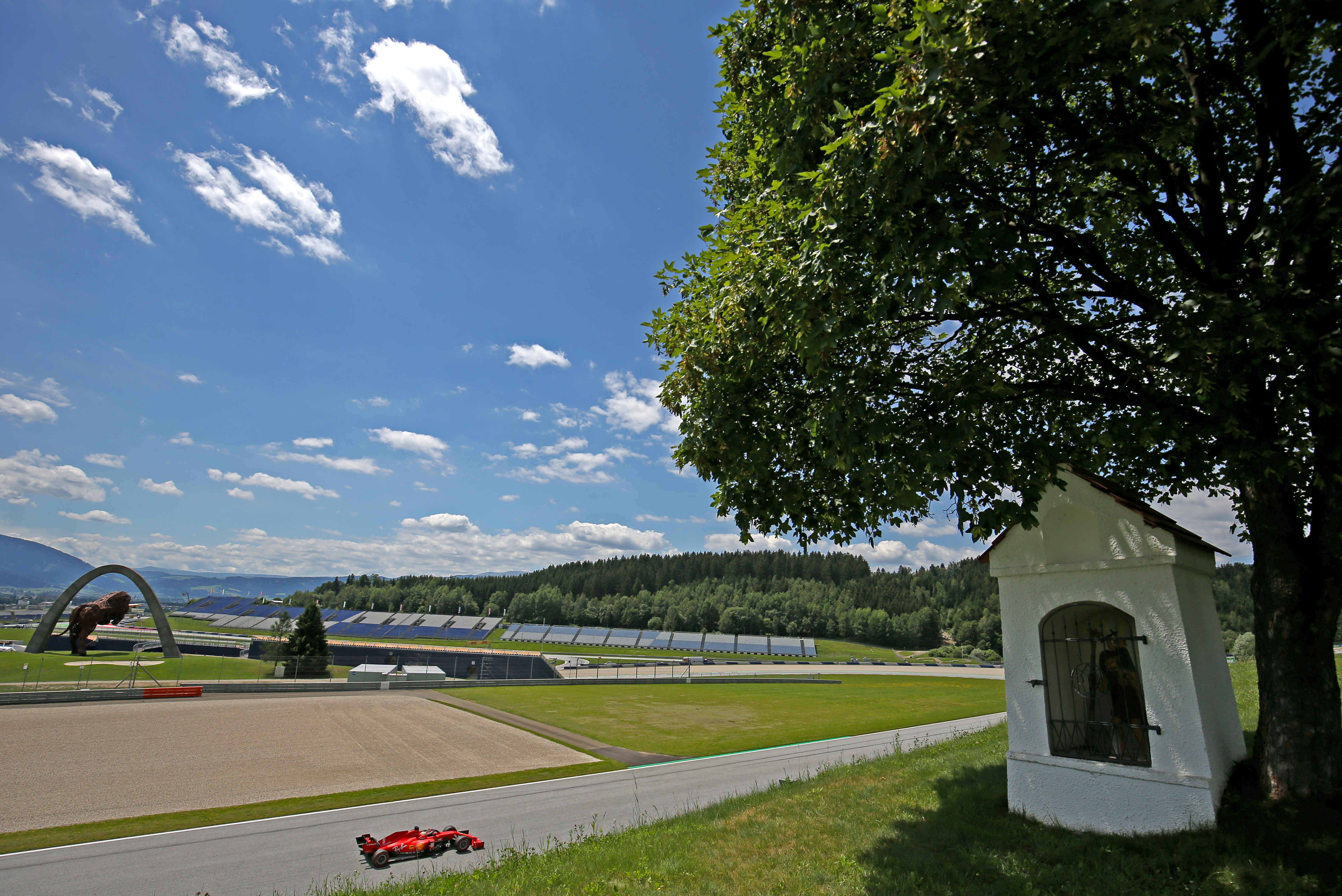 Motor Racing Formula One World Championship Austrian Grand Prix Qualifying Day Spielberg, Austria