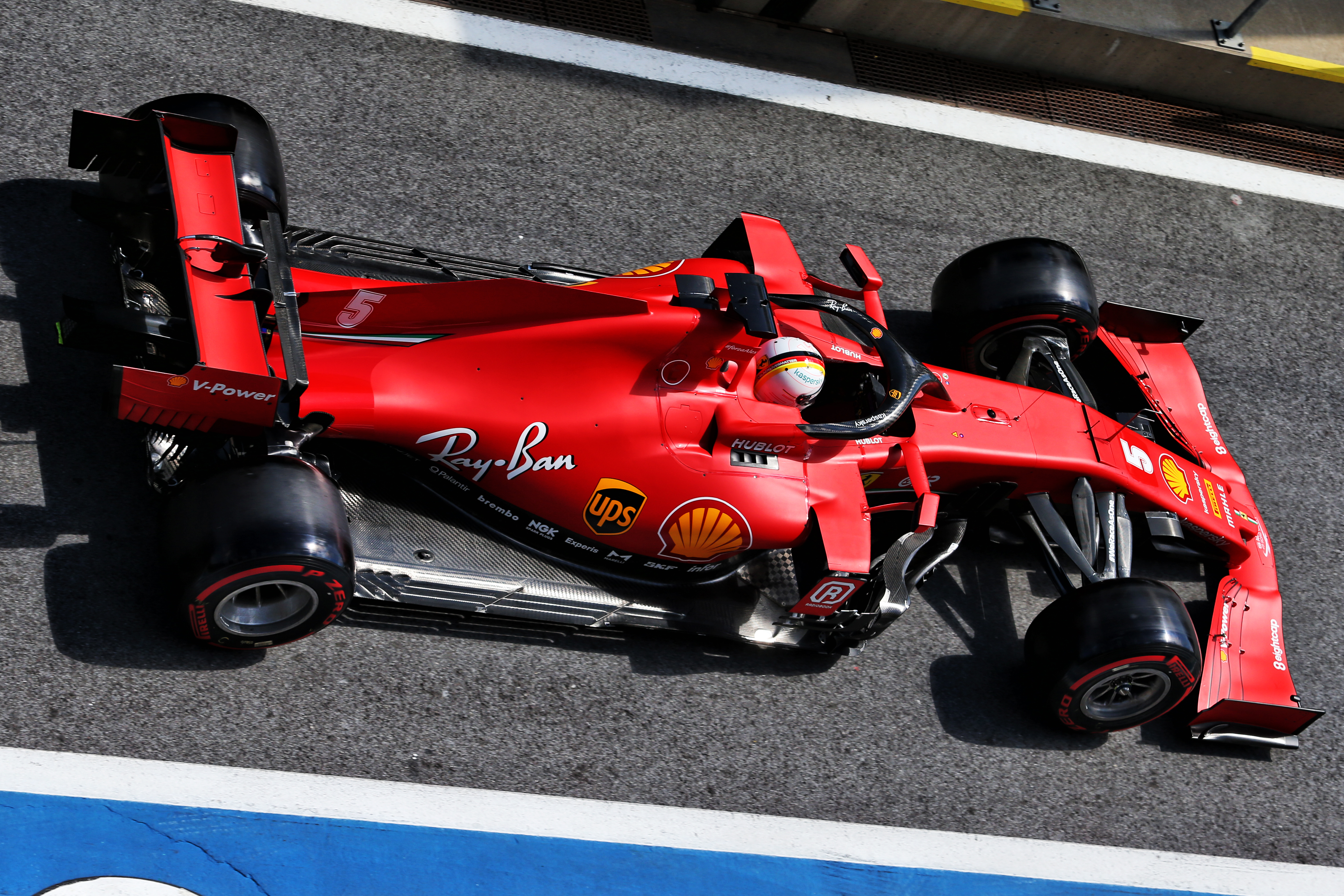 Sebastian Vettel Ferrari F1 2020