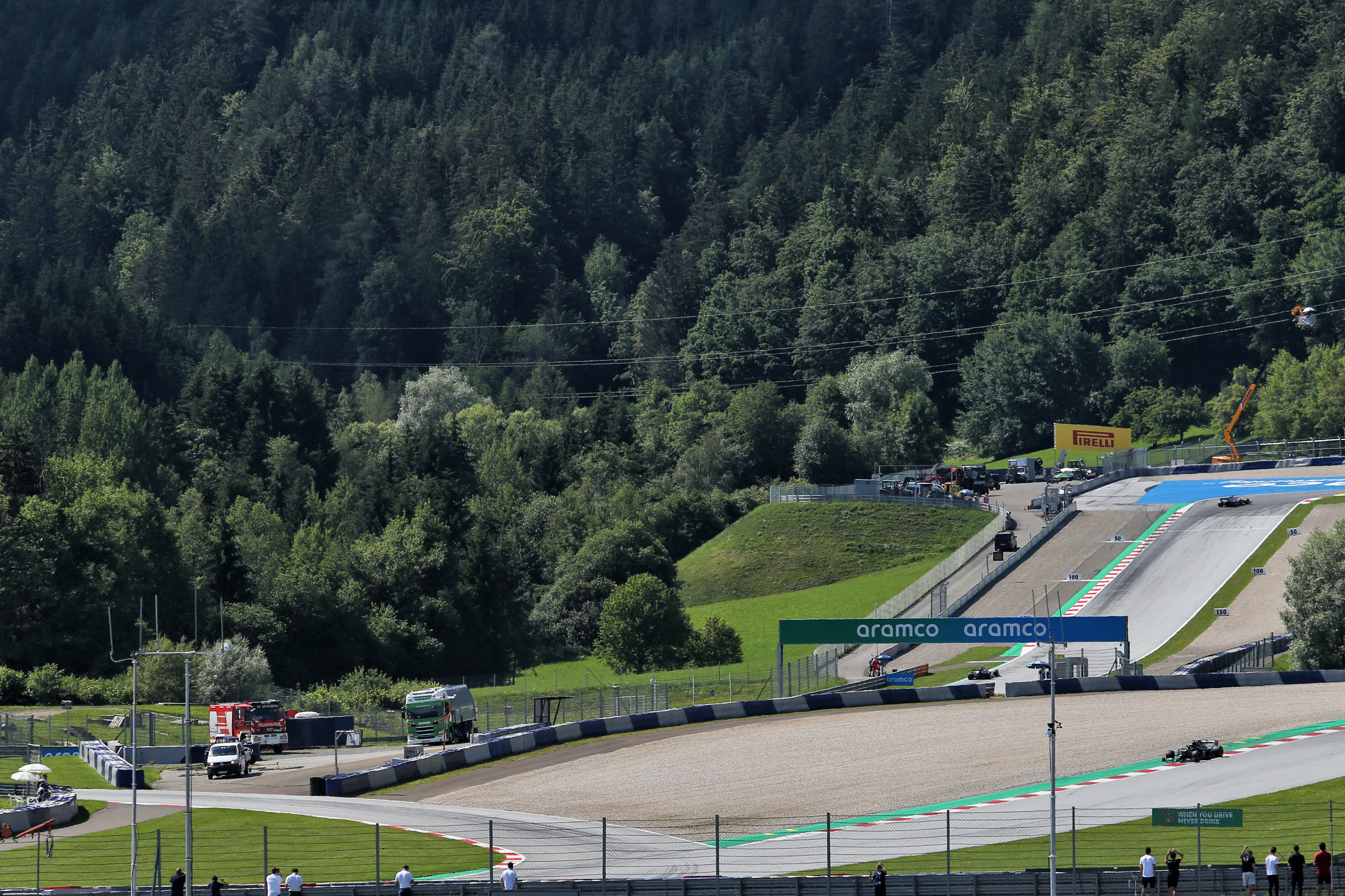 Motor Racing Formula One World Championship Austrian Grand Prix Qualifying Day Spielberg, Austria