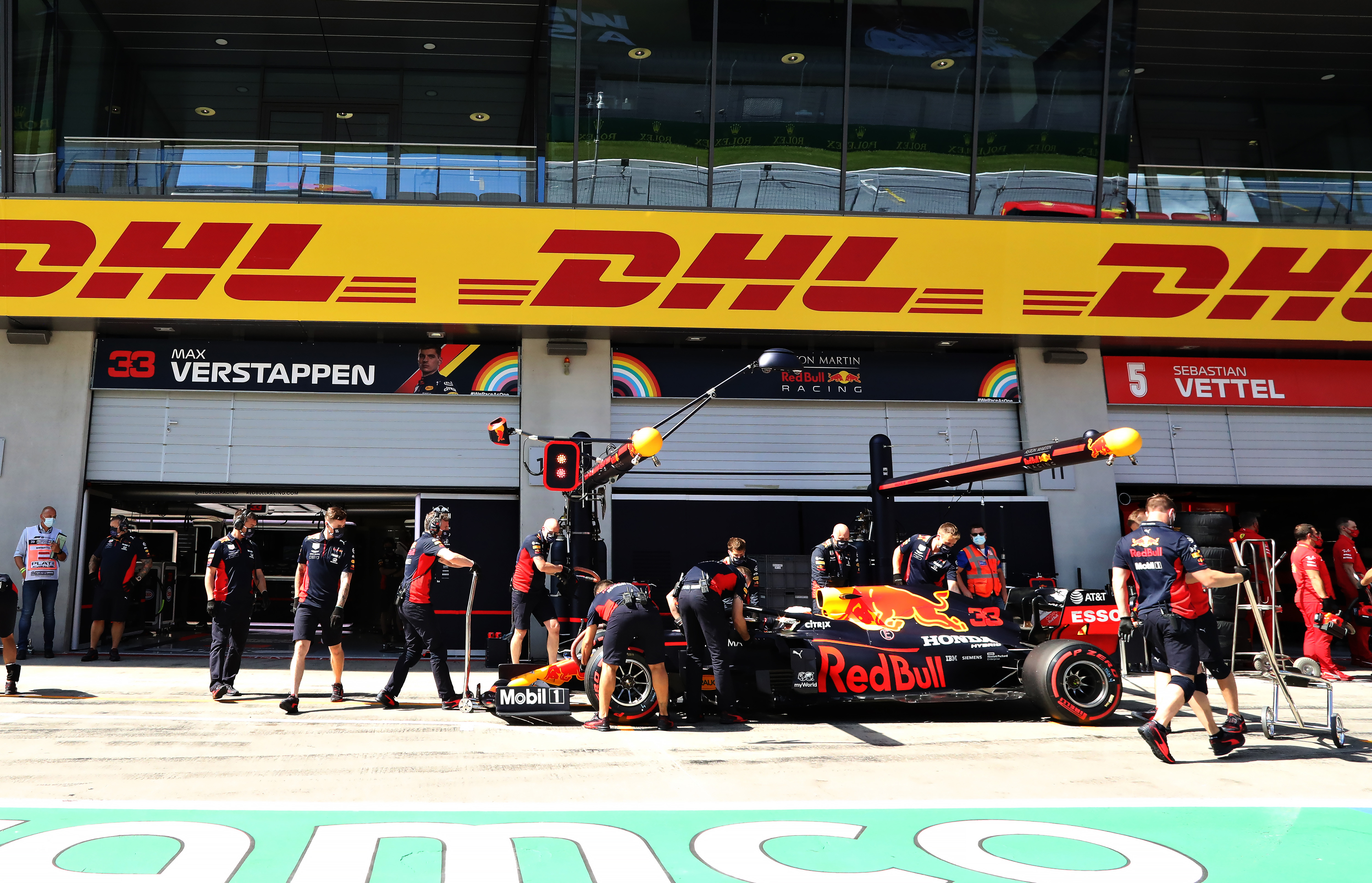 Motor Racing Formula One World Championship Austrian Grand Prix Qualifying Day Spielberg, Austria