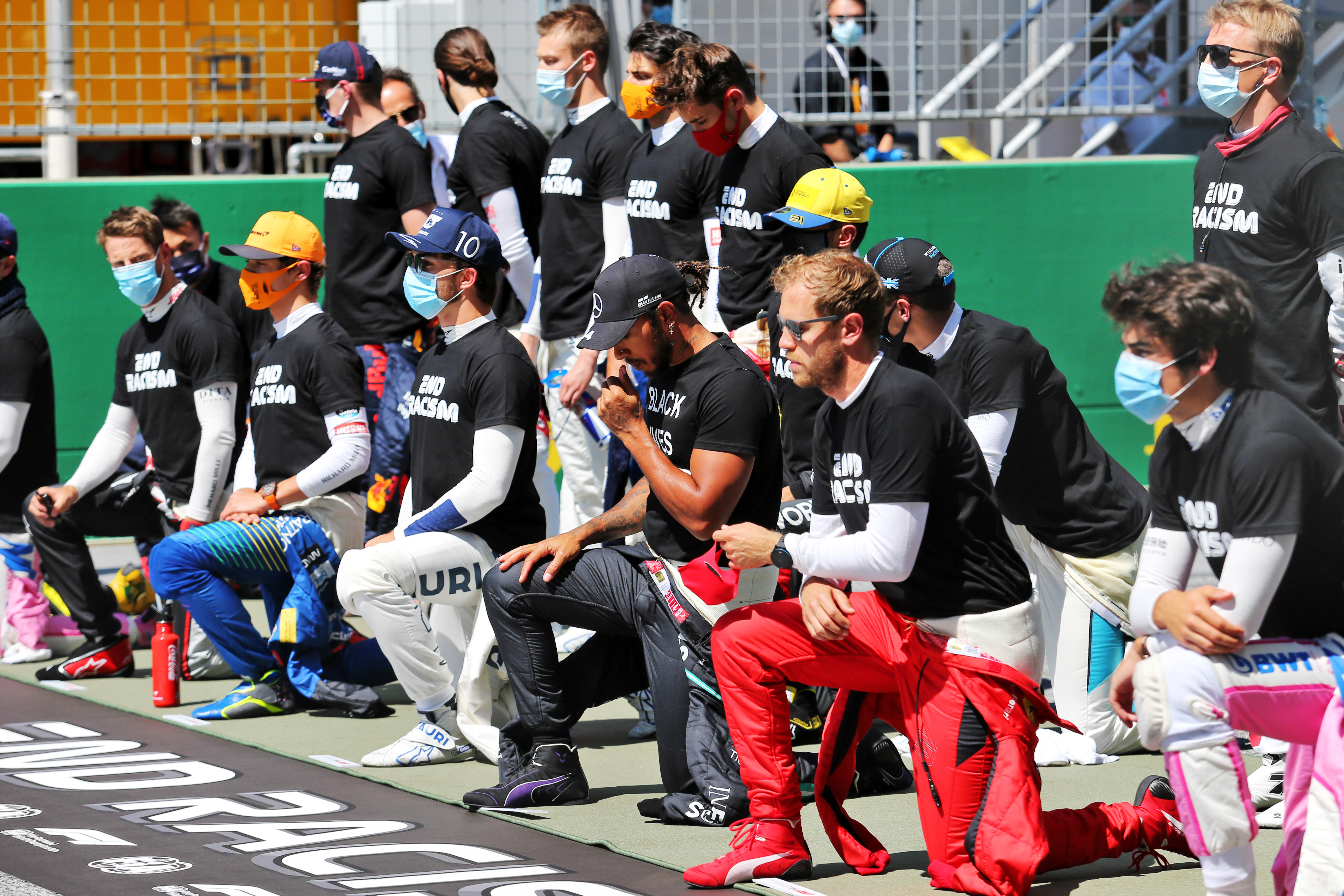 F1 drivers anti-racism