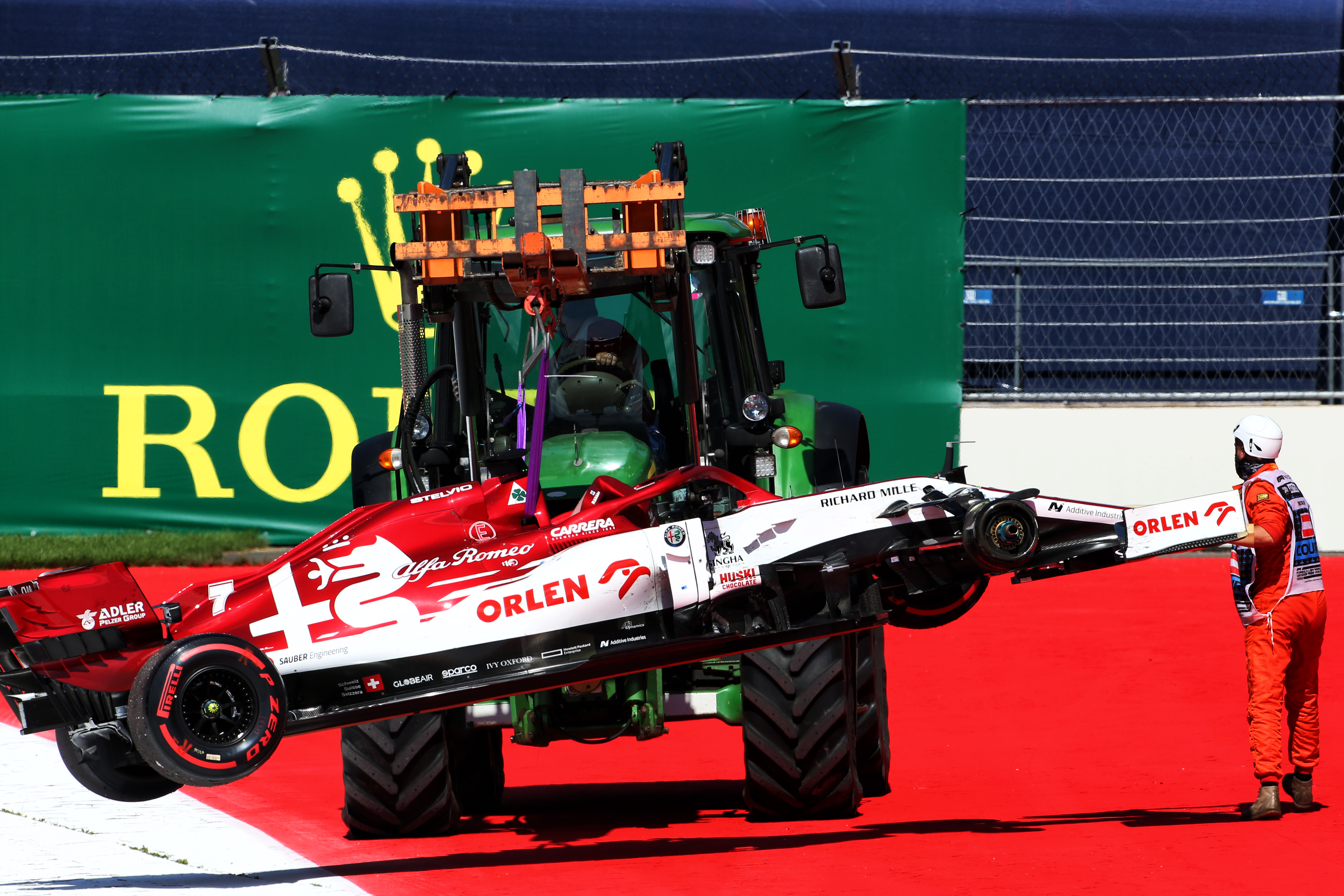 Kimi Raikkonen Alfa Romeo F1 Austria 2020