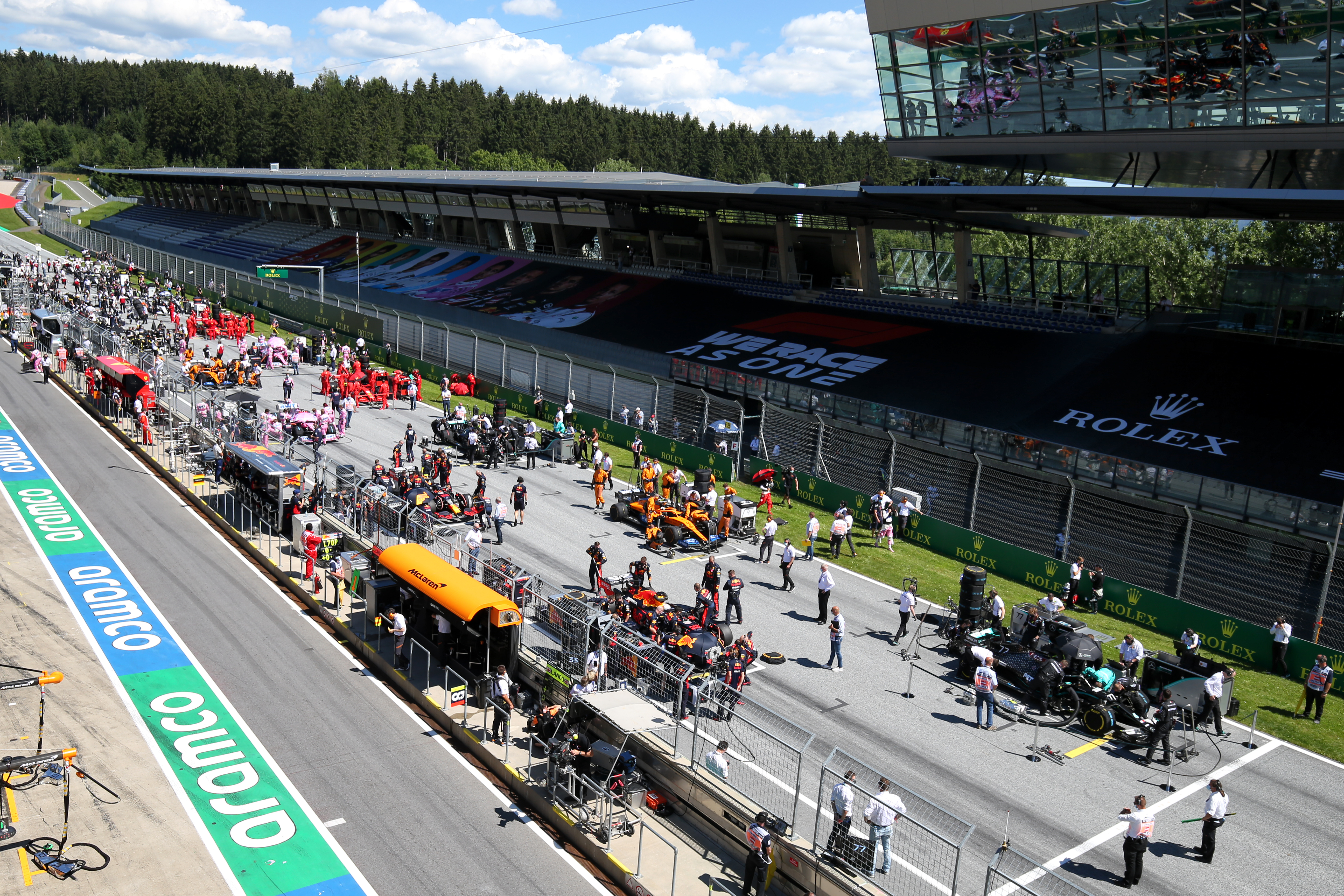 Austrian GP grid 2020