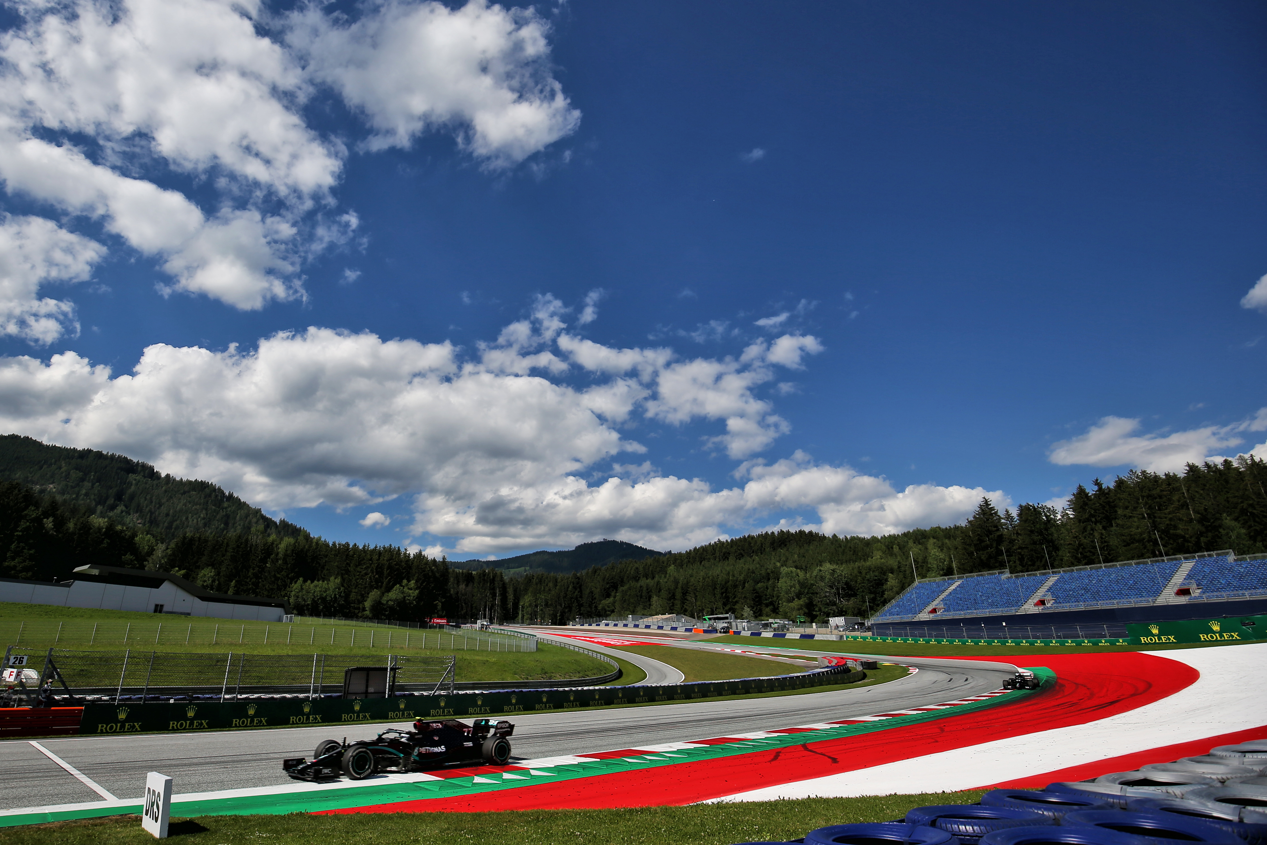 Valtteri Bottas Lewis Hamilton Mercedes Austrian Grand Prix 2020