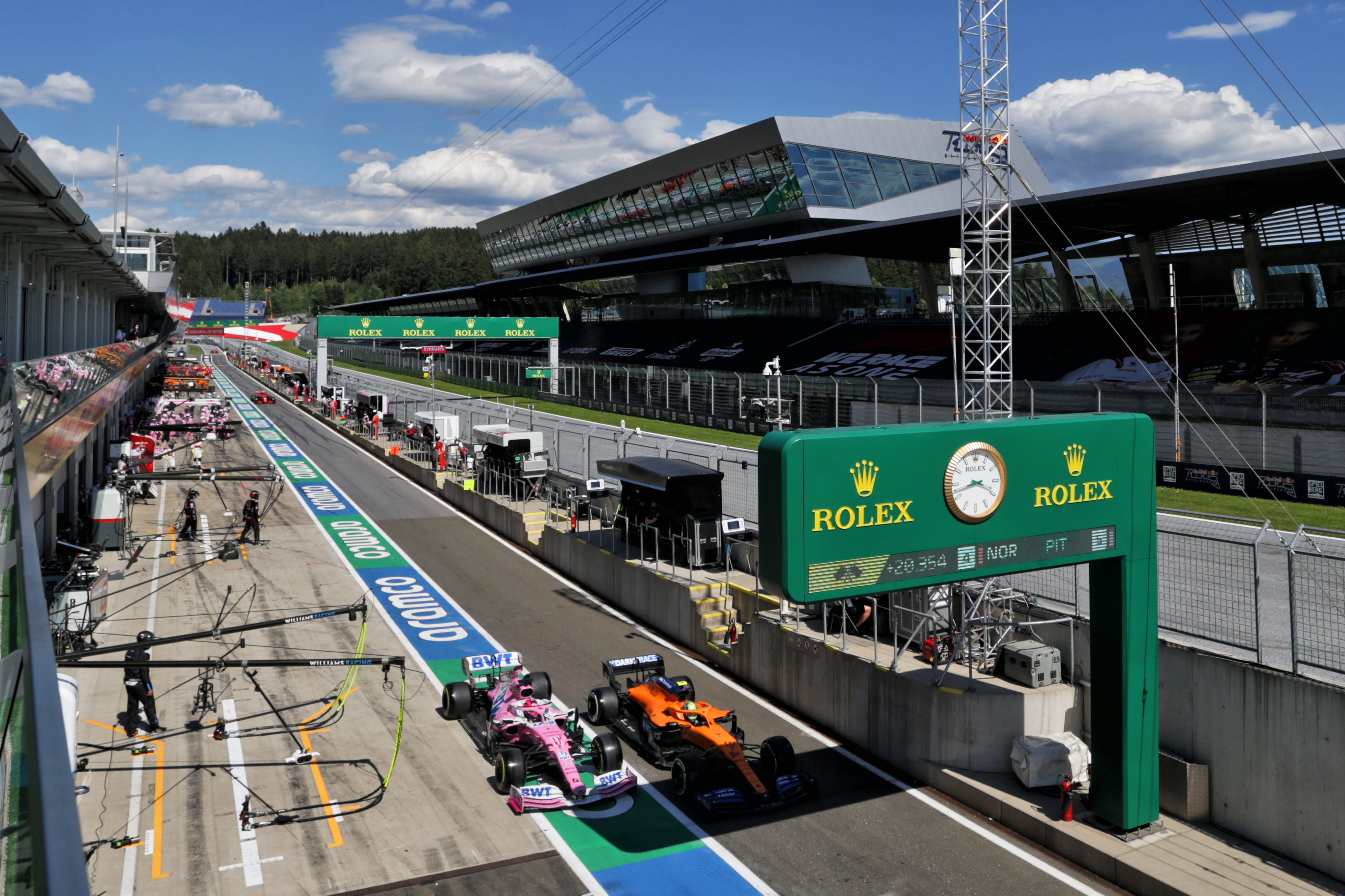 Racing Point McLaren Styrian Grand Prix 2020