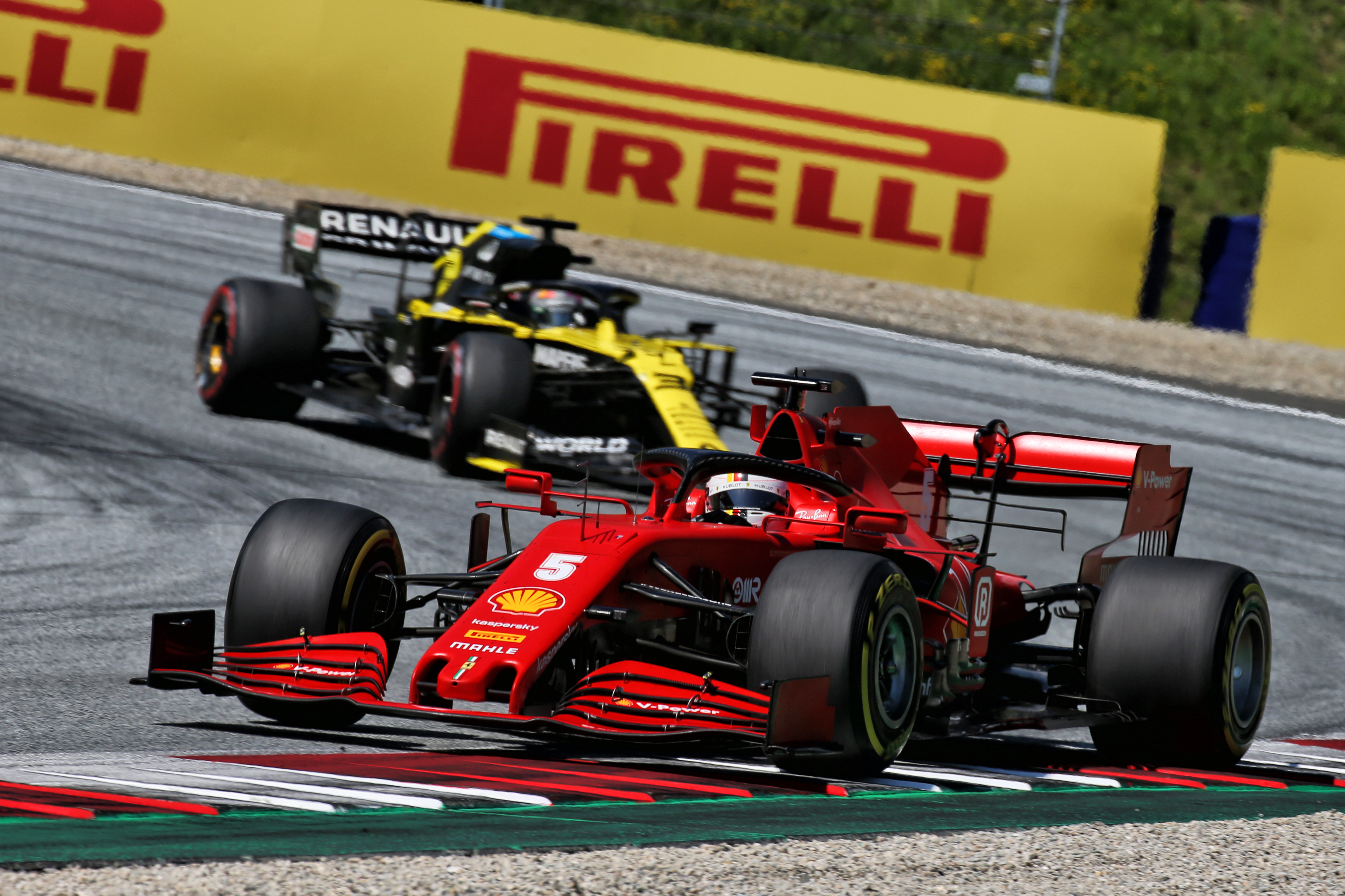 Sebastian Vettel Ferrari F1 Austria 2020