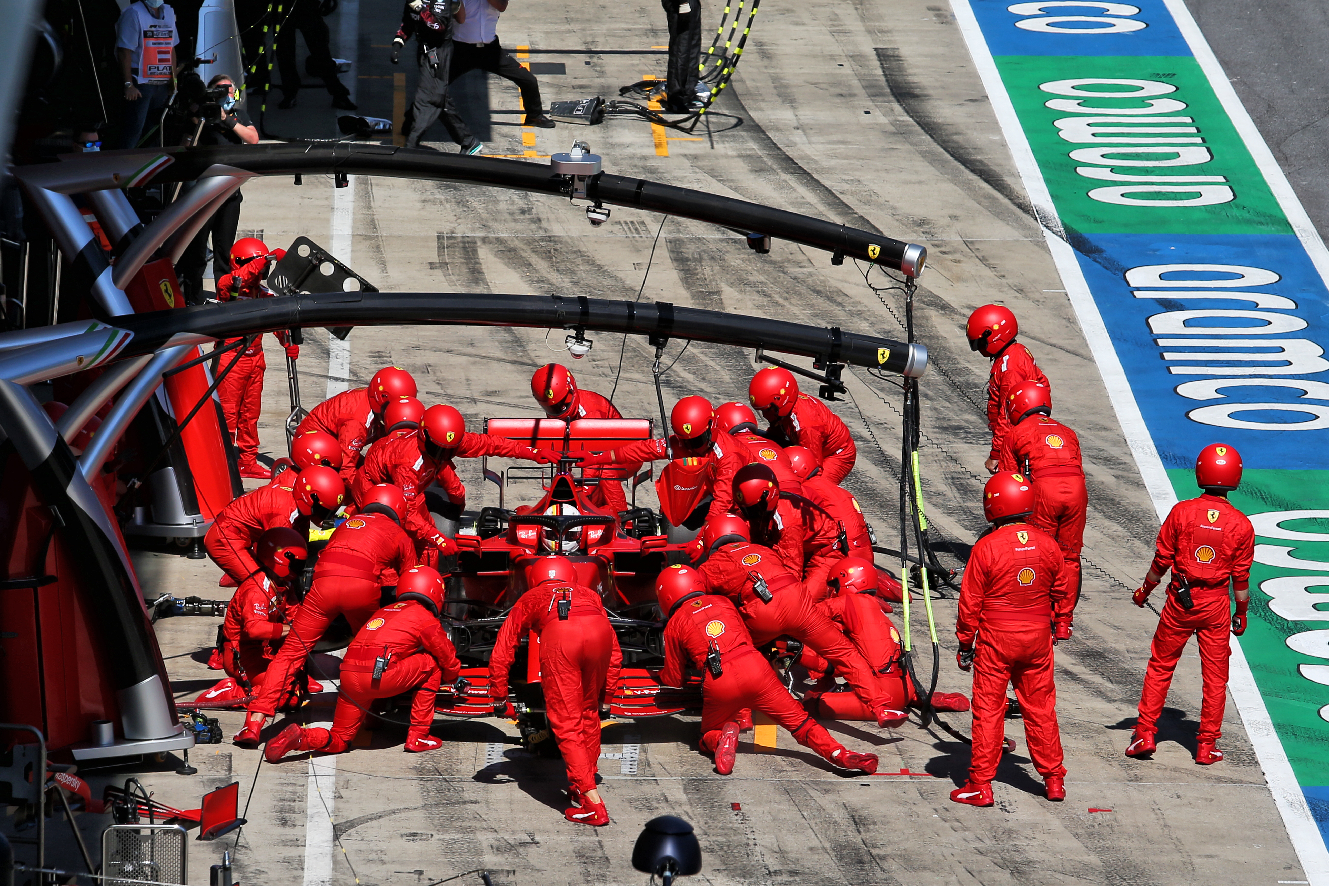 Sebastian Vettel Ferrari F1 Austria 2020