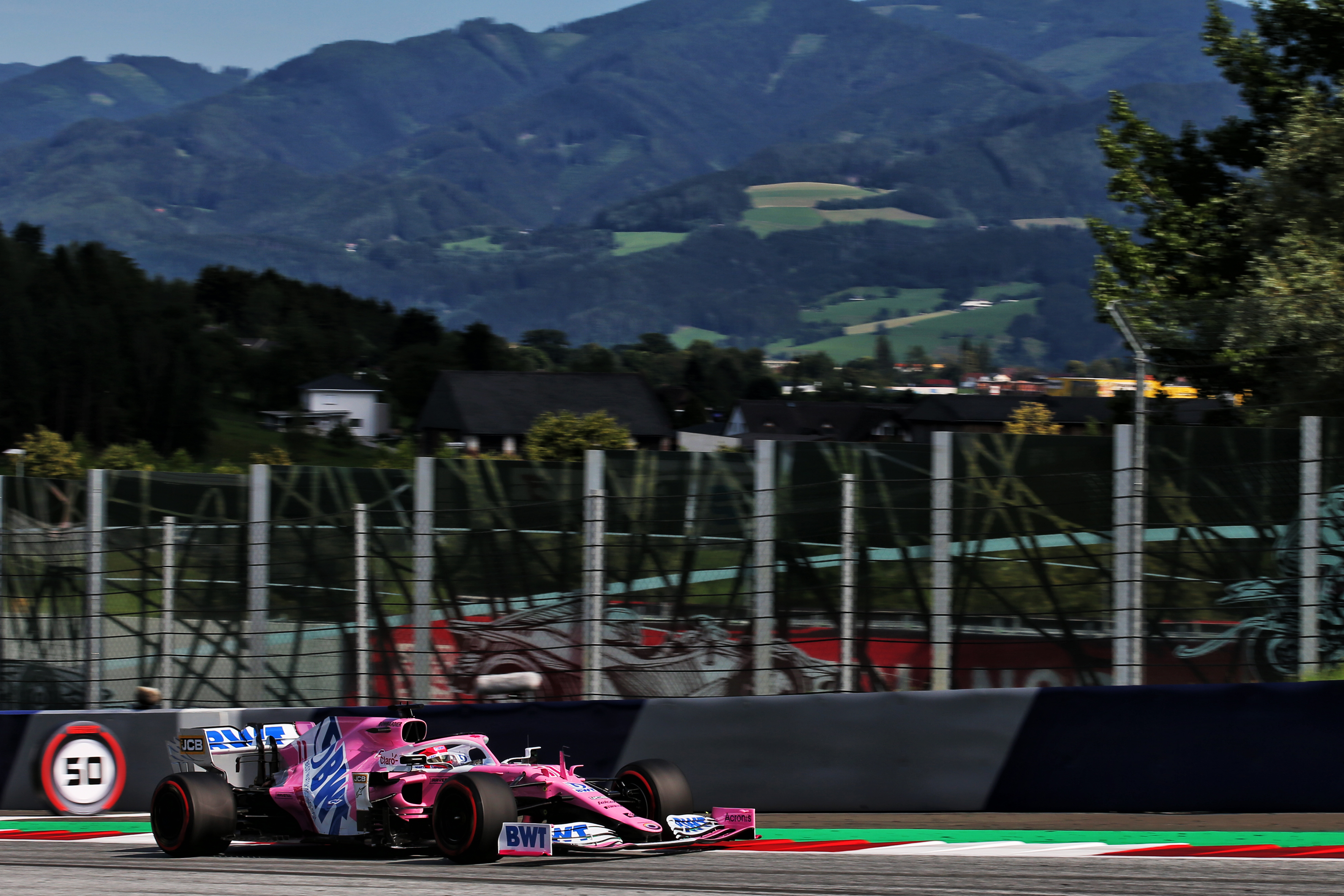 Sergio Perez Racing Point Styrian Grand Prix 2020