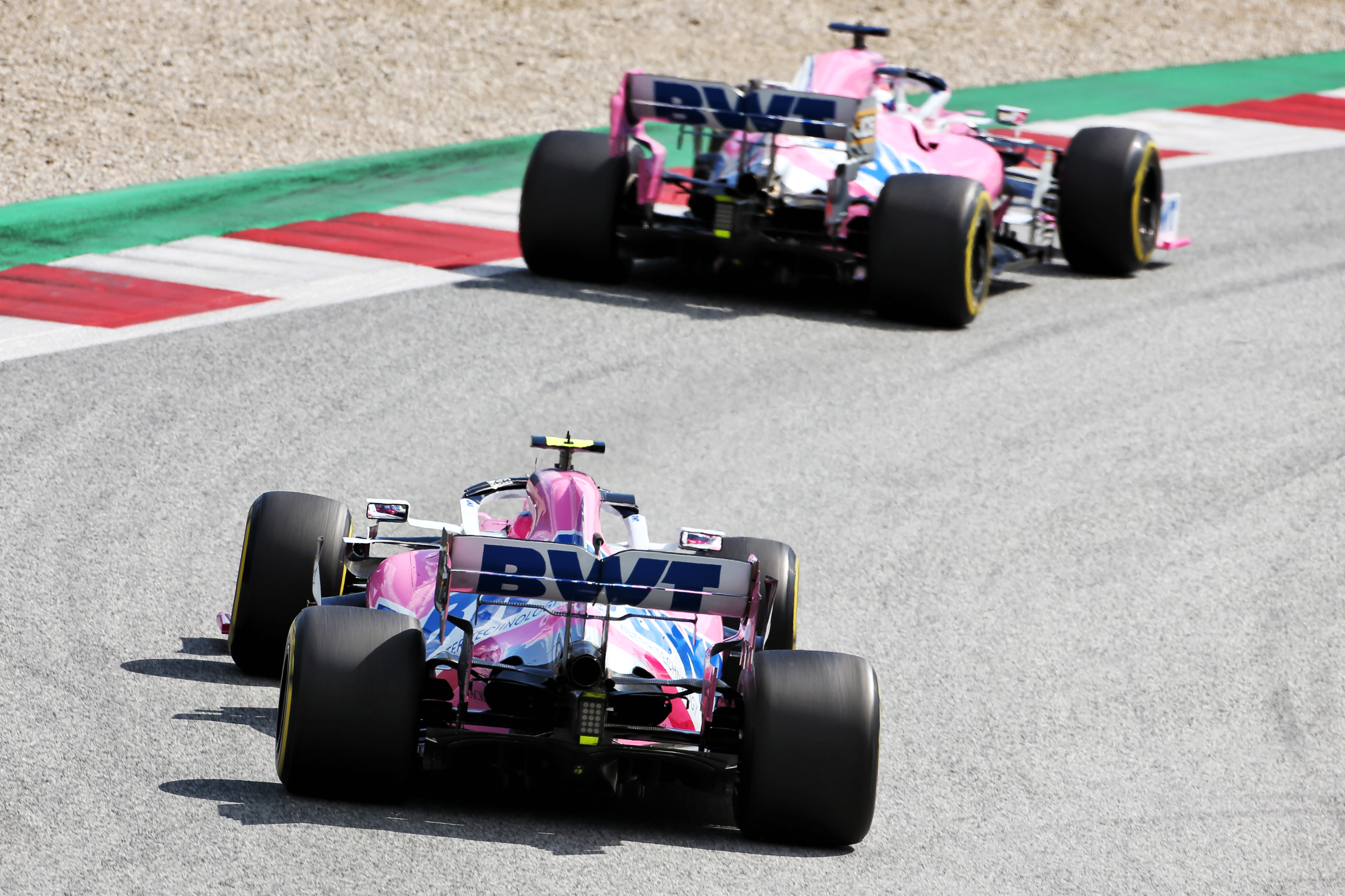 Lance Stroll Sergio Perez Racing Point Styrian Grand Prix 2020