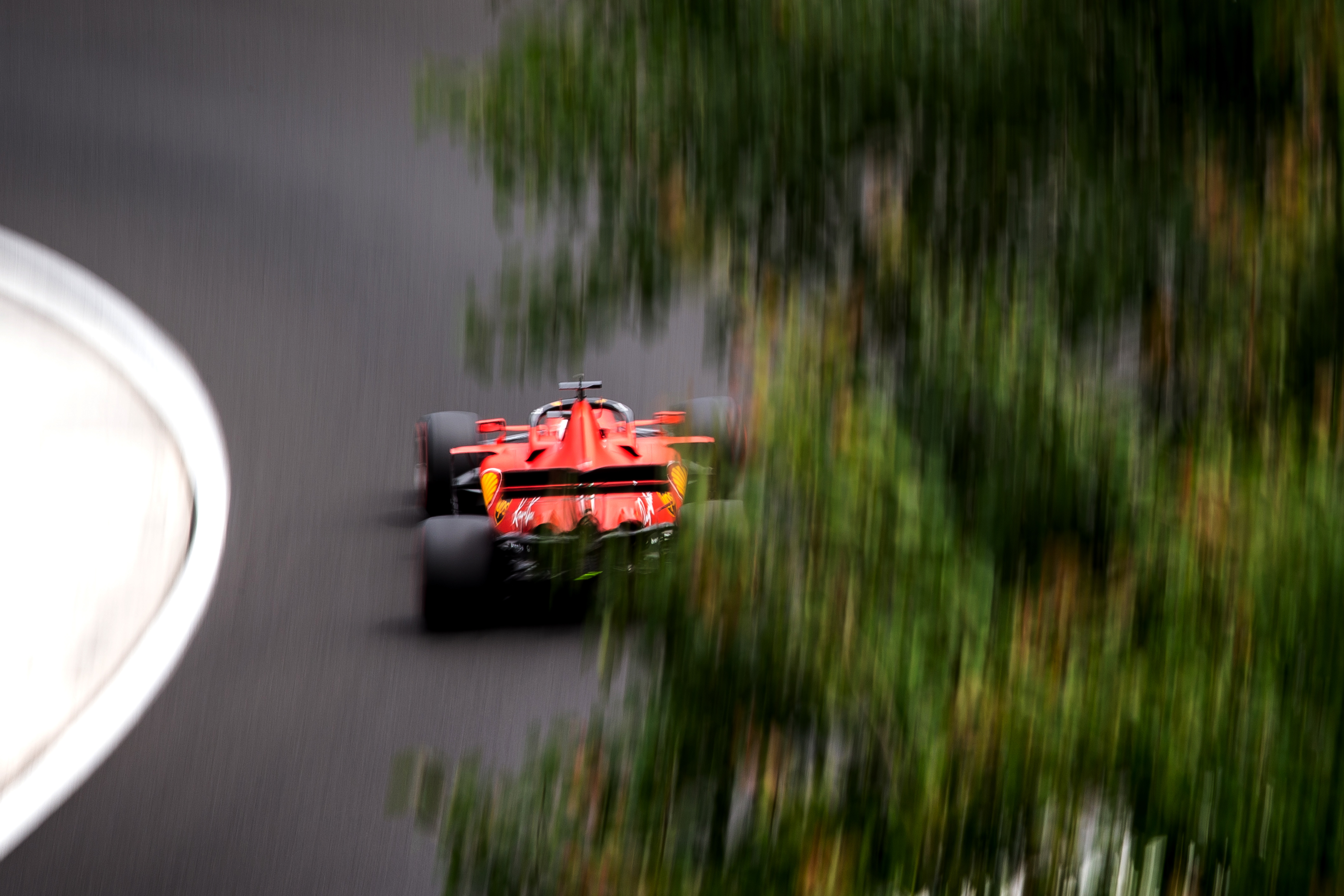 Sebastian Vettel Ferrari Hungarian Grand Prix 2020