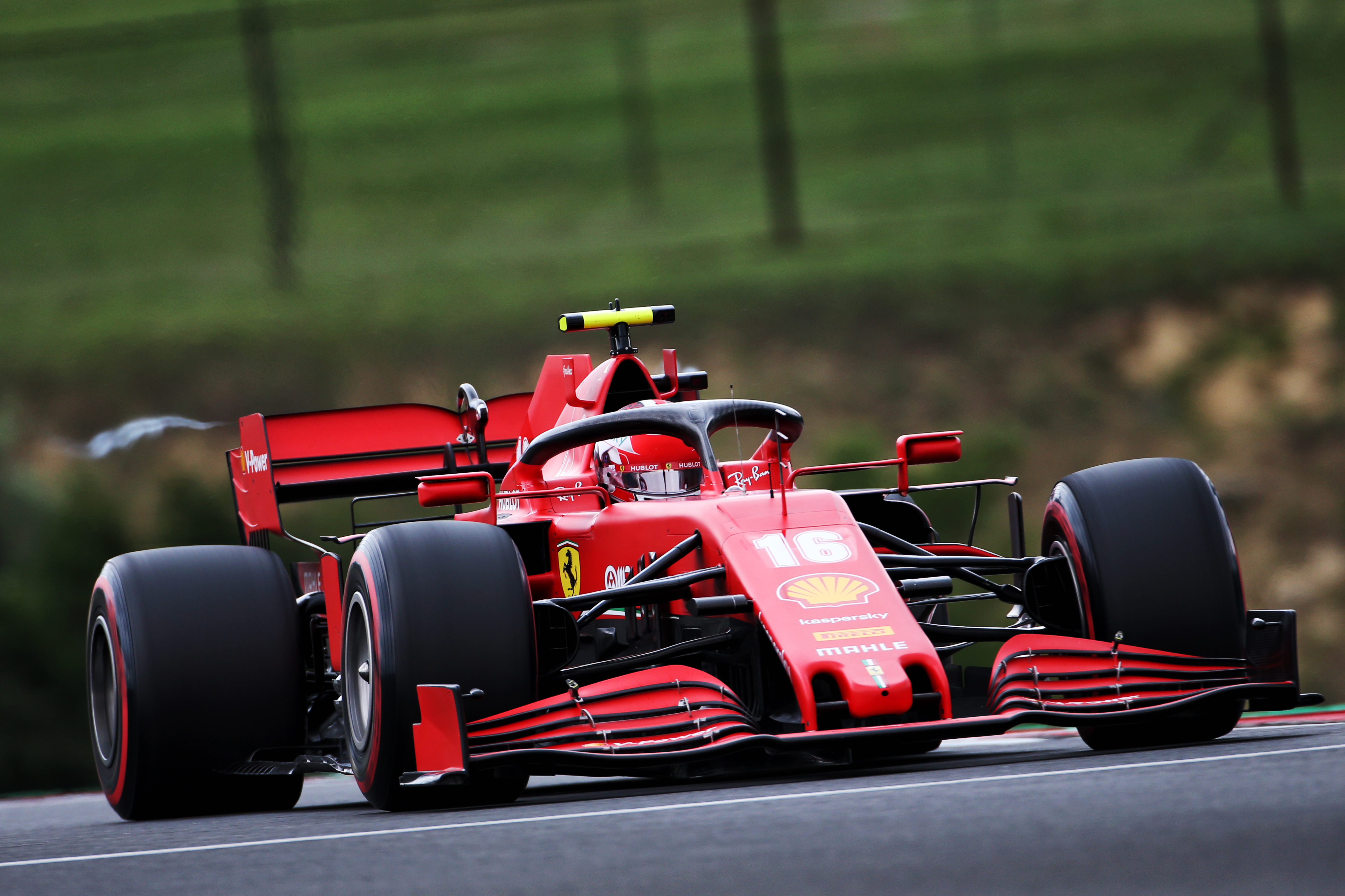 Charles Leclerc Ferrari Hungarian Grand Prix 2020