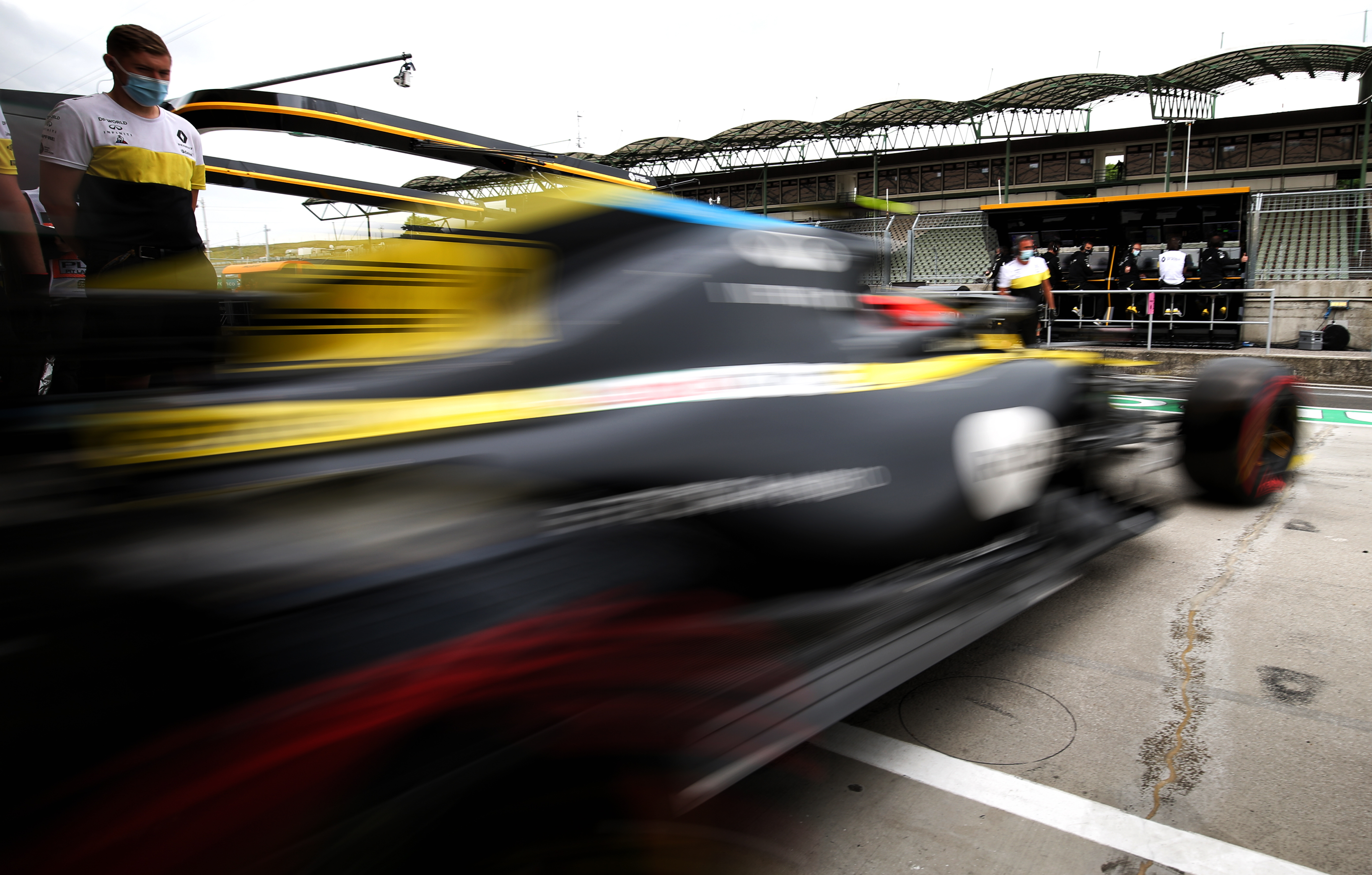 Esteban Ocon Renault Hungarian Grand Prix 2020