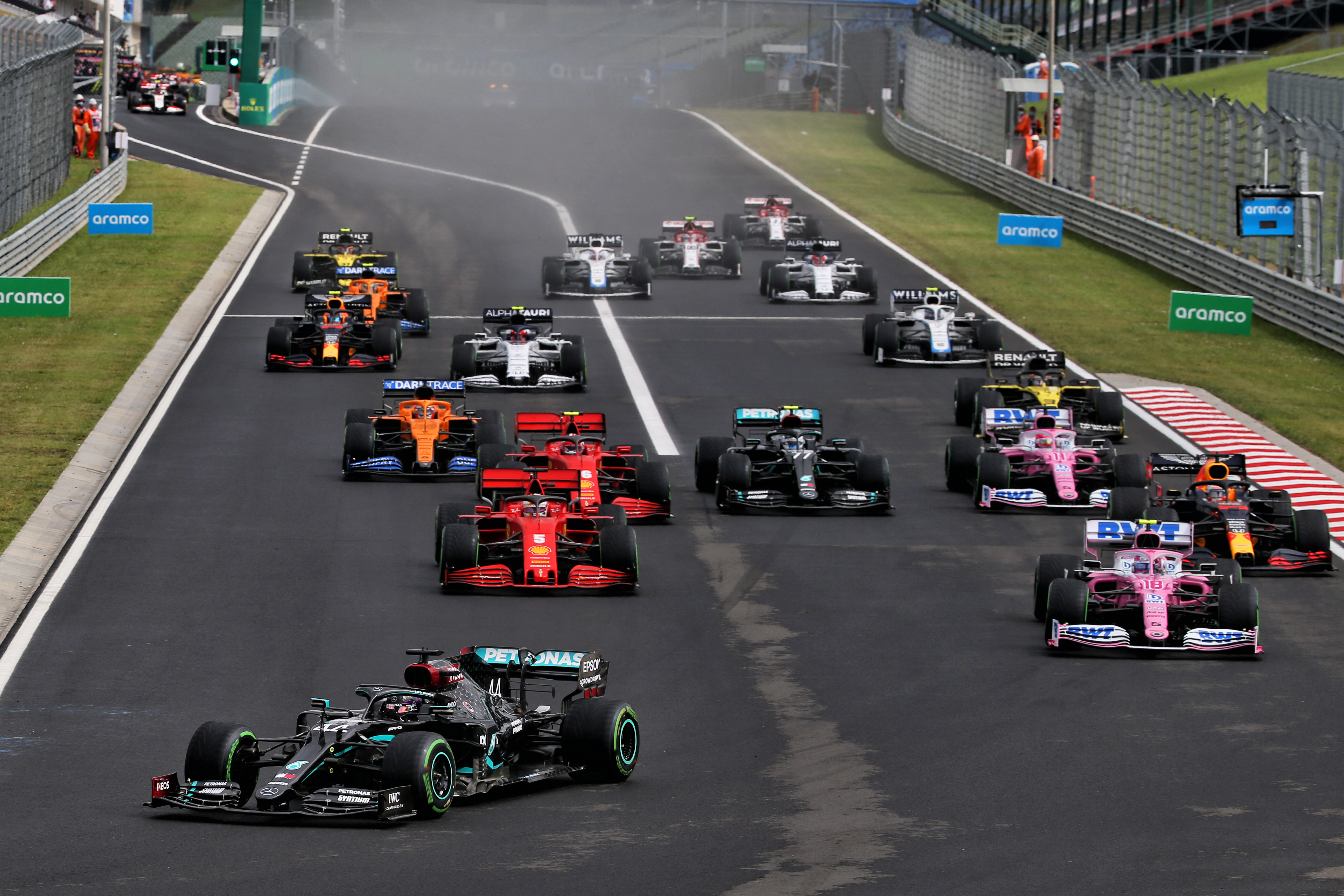 Motor Racing Formula One World Championship Hungarian Grand Prix Race Day Budapest, Hungary