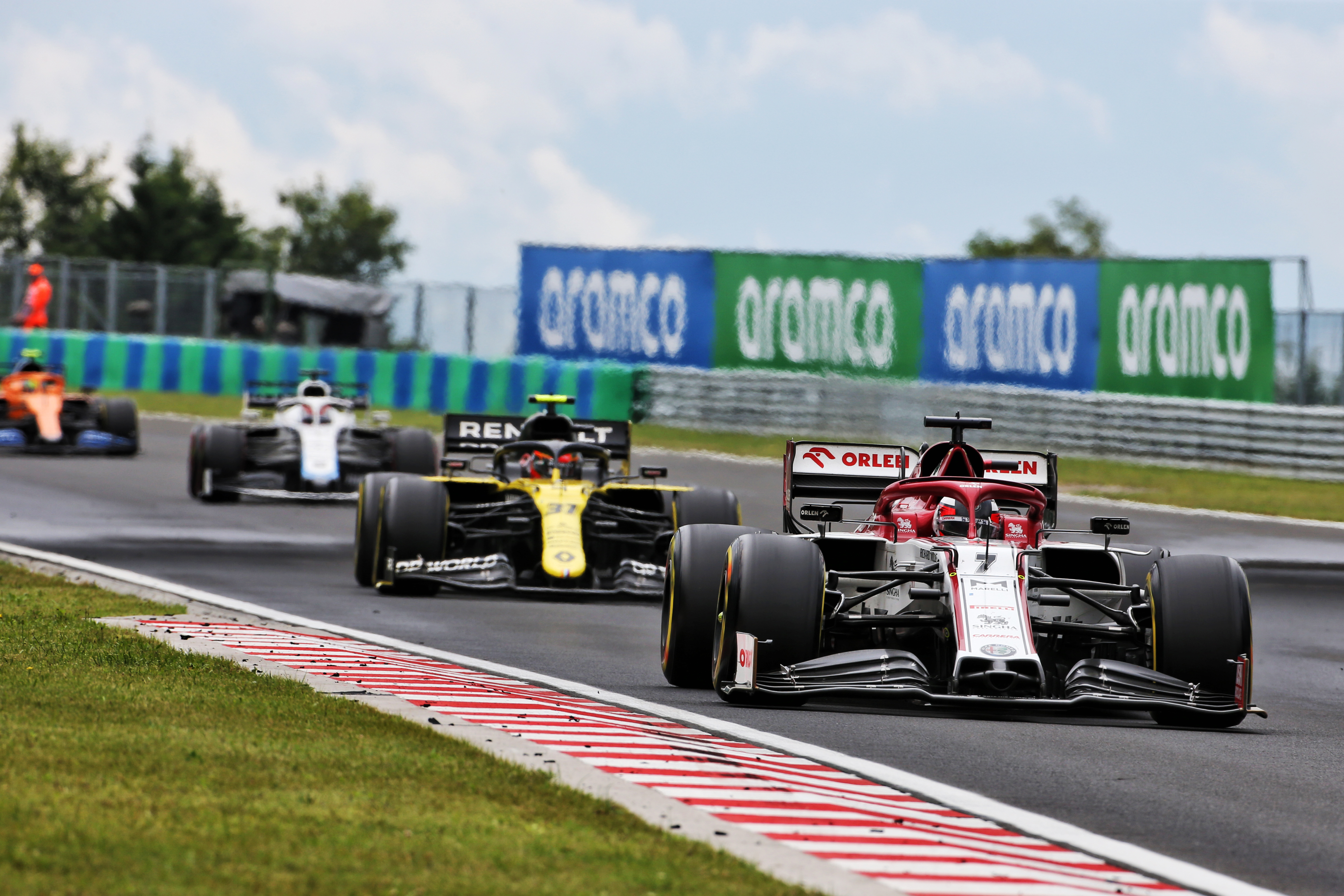 Kimi Raikkonen Alfa Romeo Hungarian Grand Prix 2020