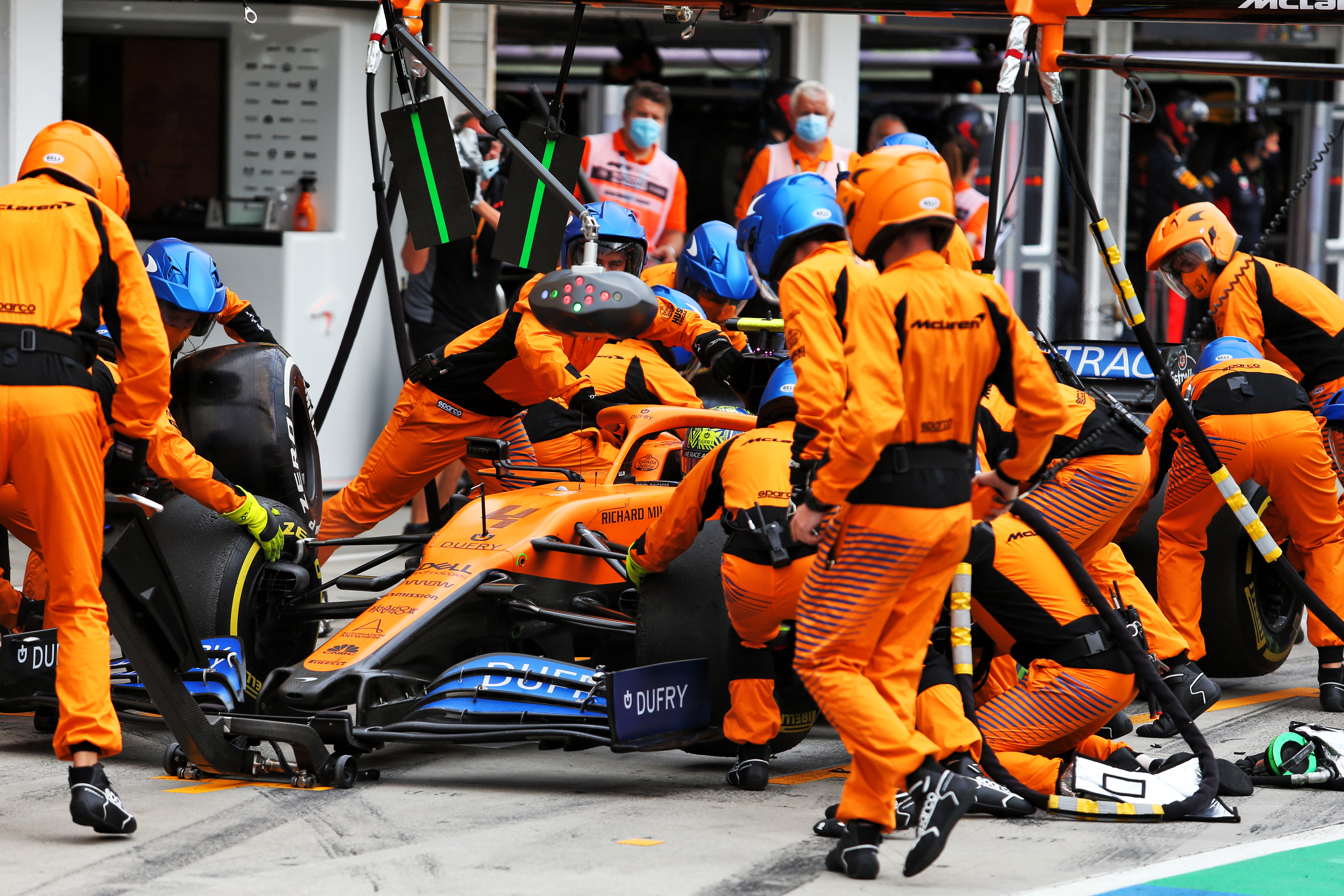 Lando Norris McLaren F1 Hungary 2020