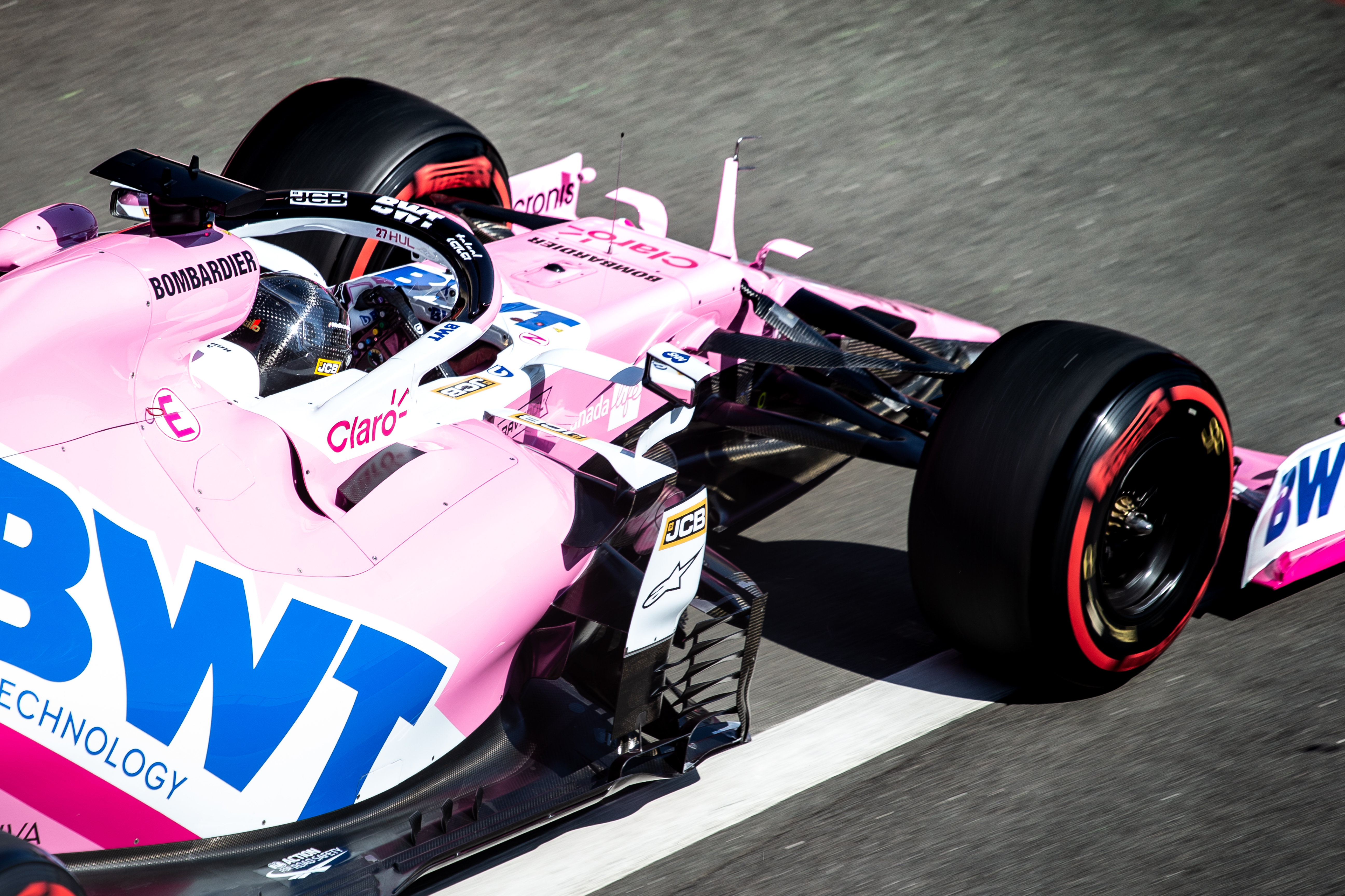 Nico Hulkenberg Racing Point British Grand Prix practice 2020 Silverstone