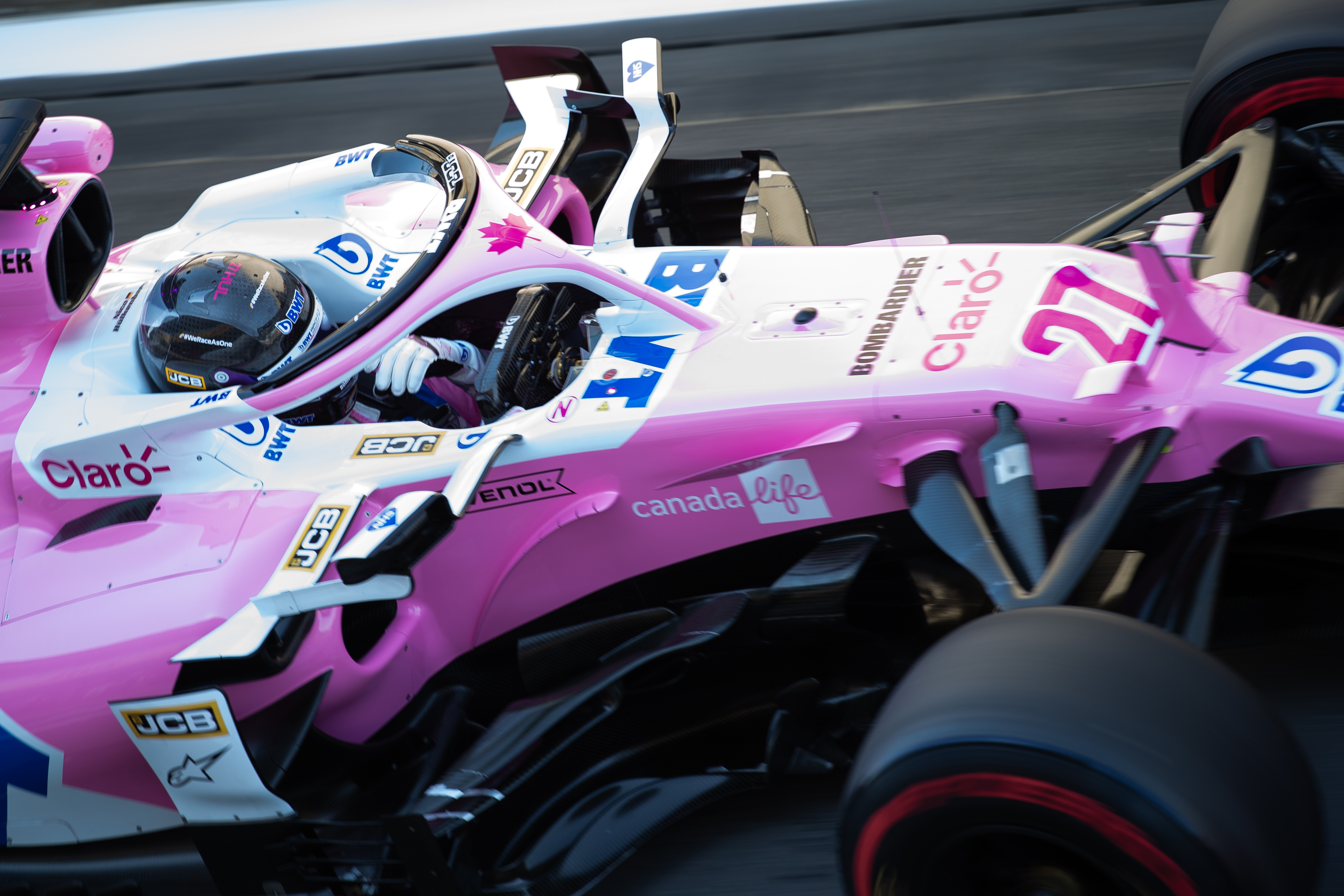 Nico Hulkenberg Racing Point British Grand Prix practice 2020 Silverstone