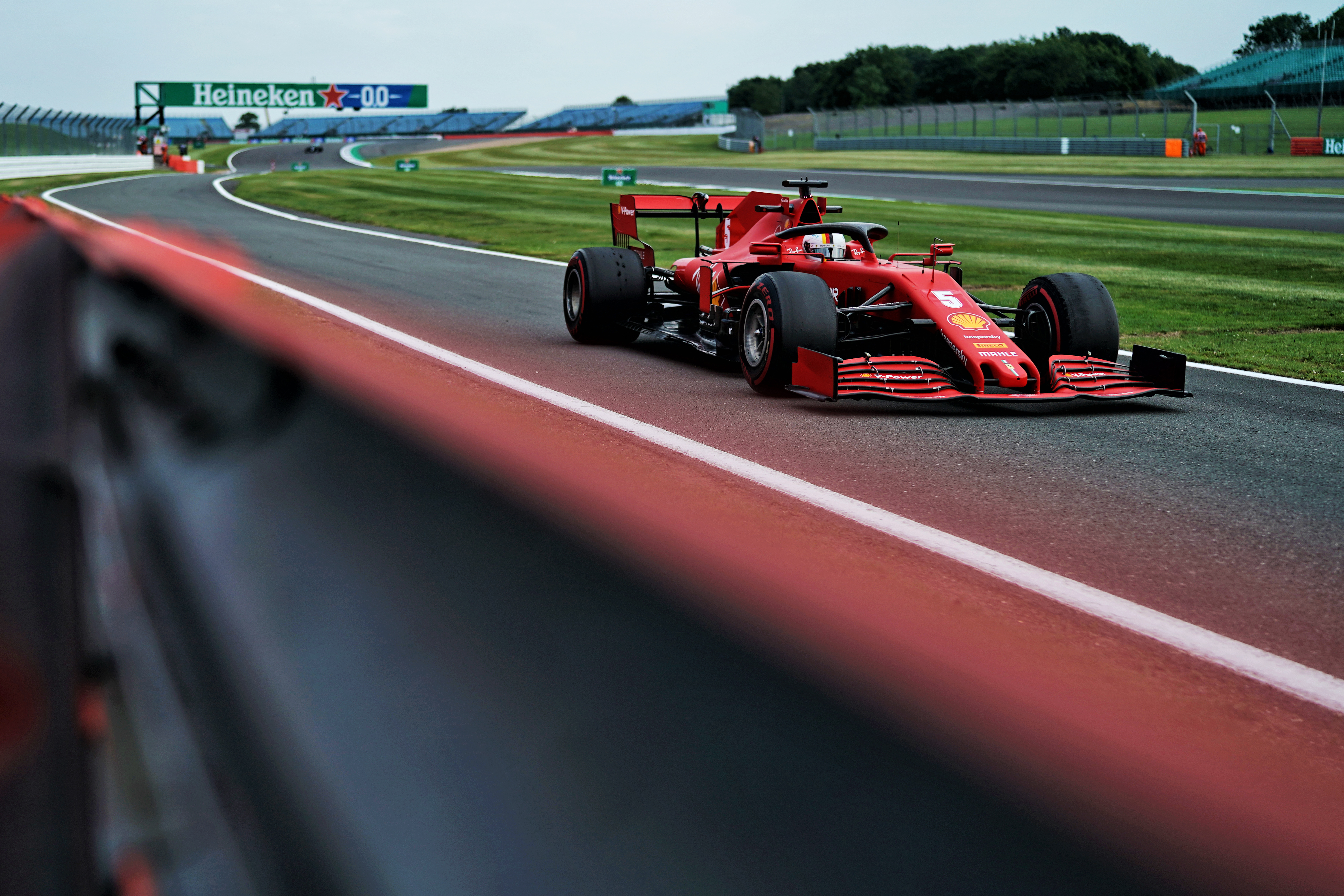 Charles Leclerc Ferrari British Grand Prix 2020 Silverstone