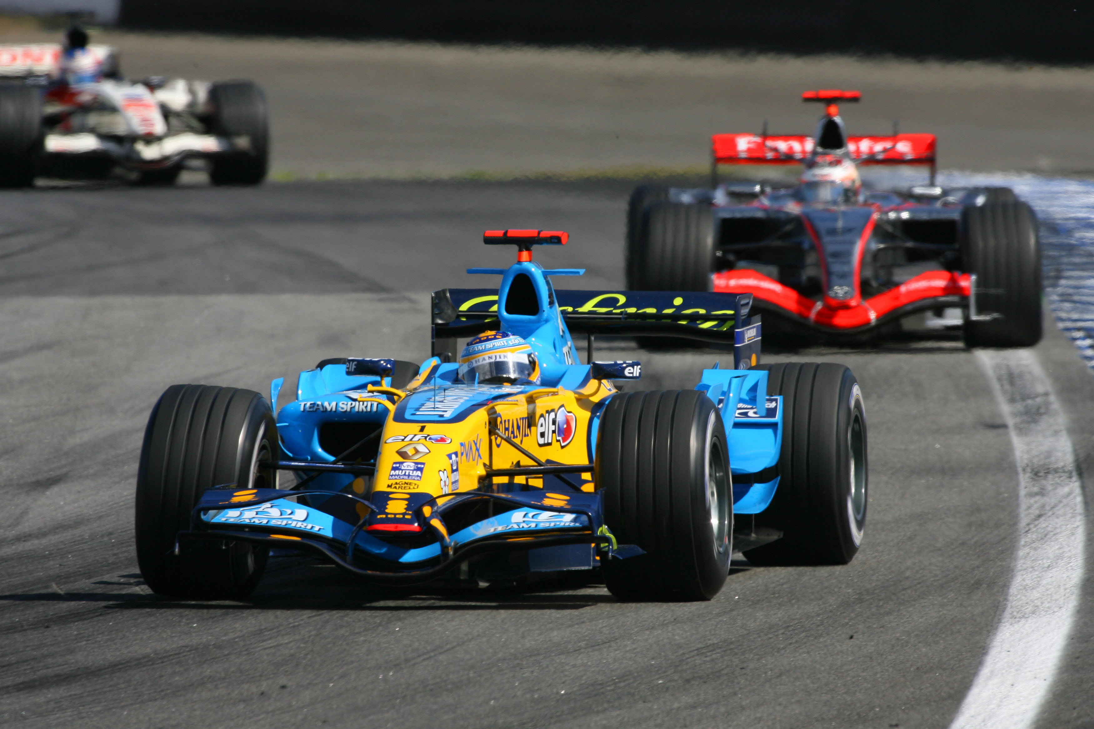 Fernando Alonso Renault Brazilian Grand Prix 2006