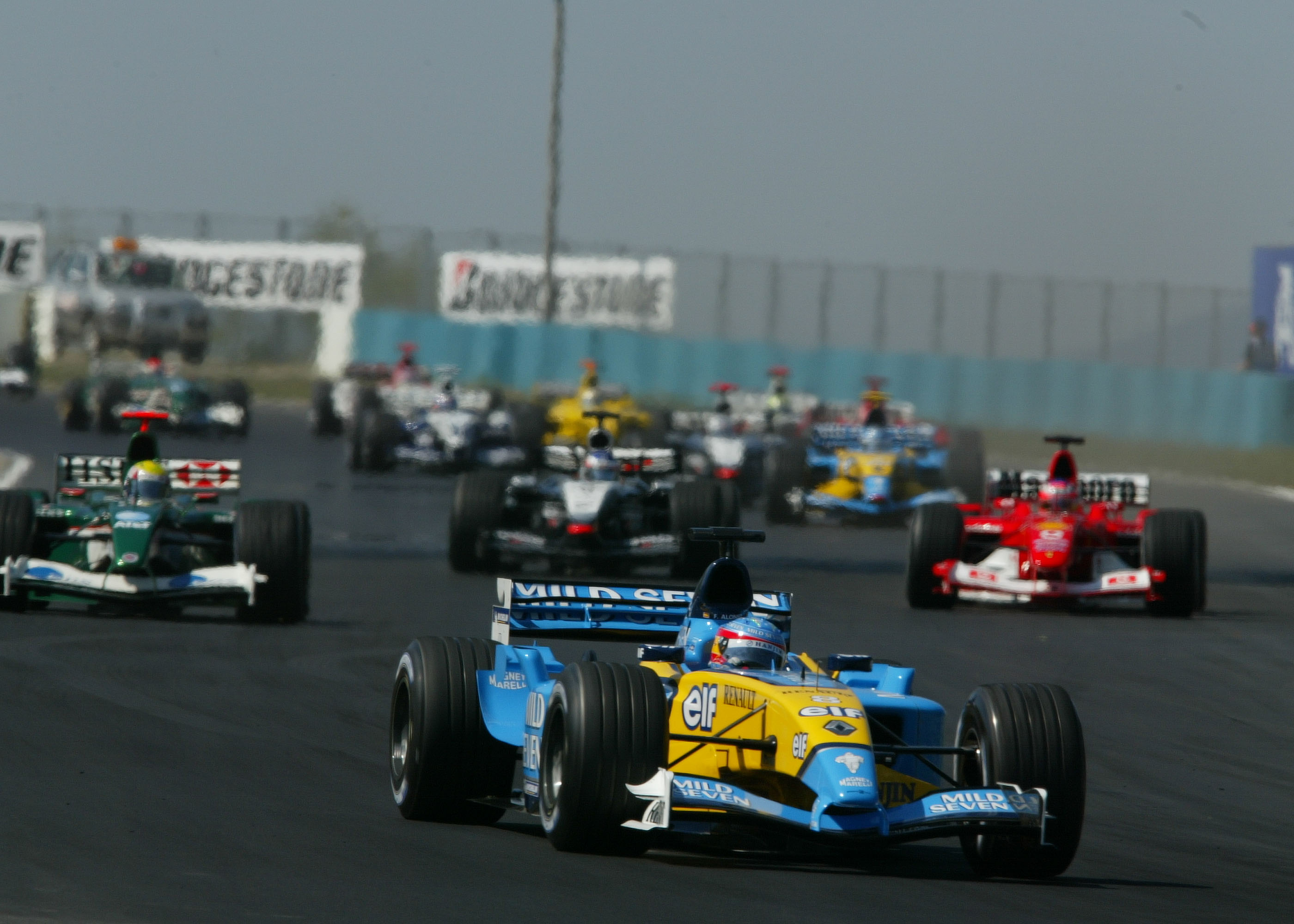 Fernando Alonso Renault Hungarian Grand Prix 2003