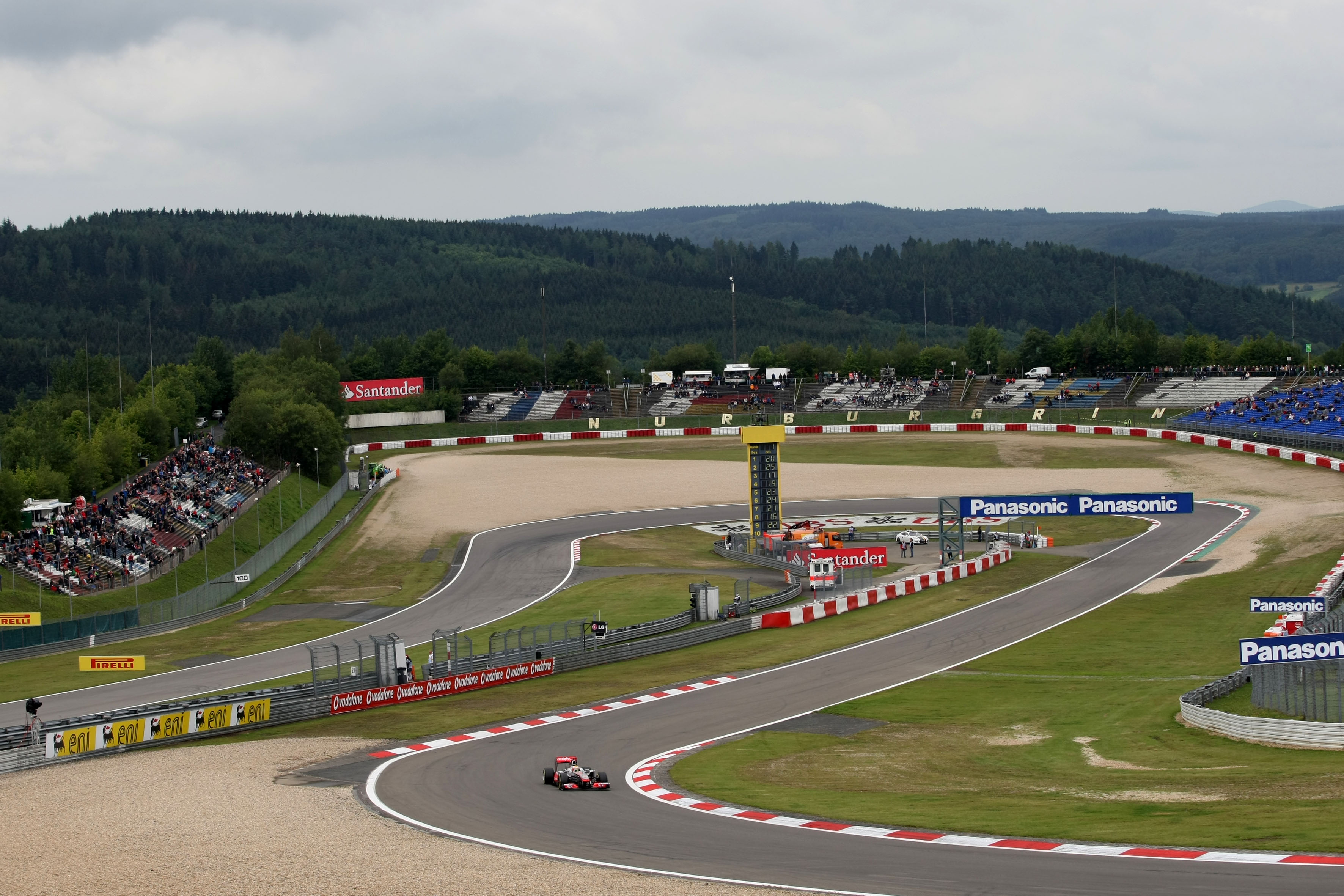 Jenson Button McLaren Nurburgring 2011