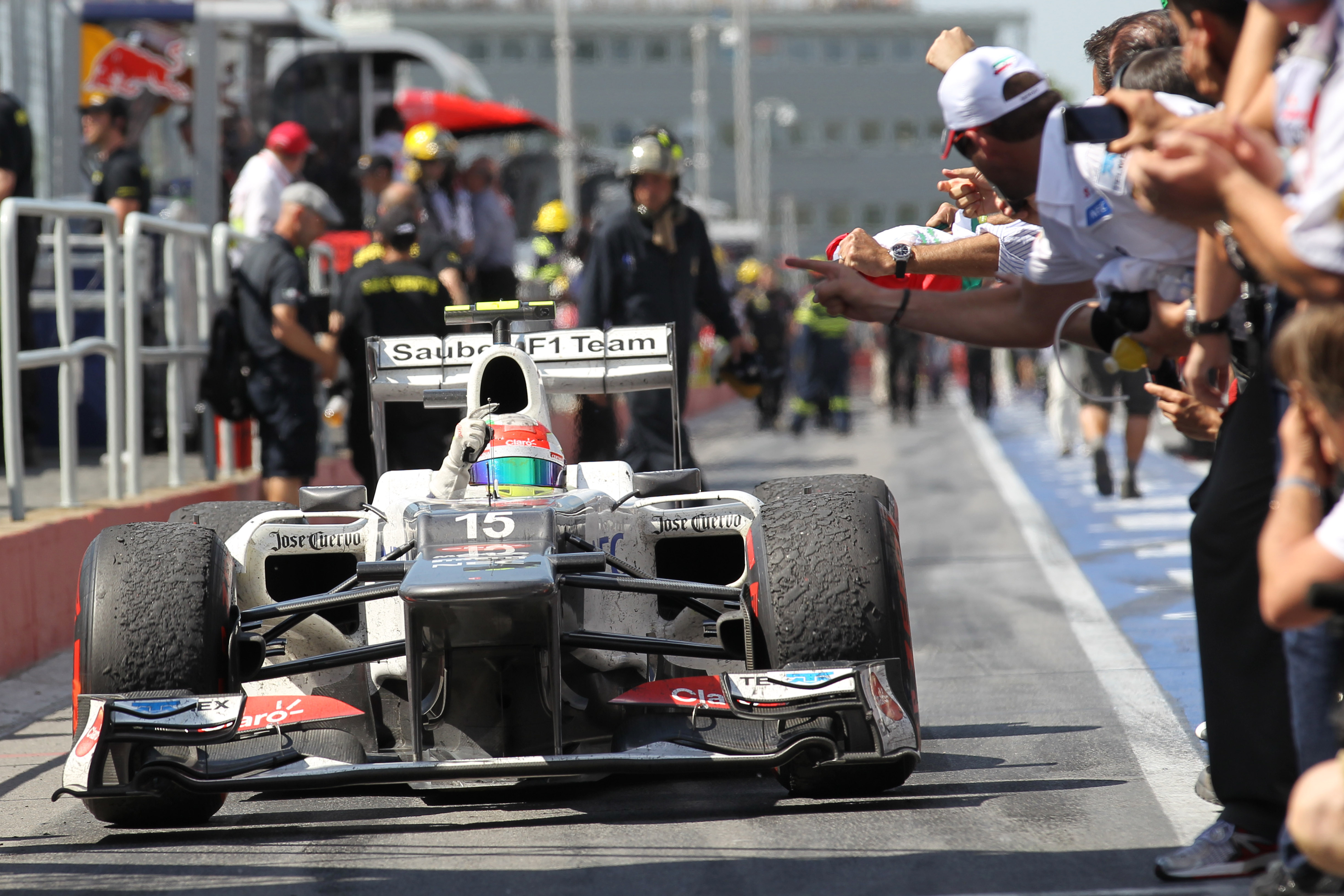 Sergio Perez Sauber Canadian Grand Prix 2012