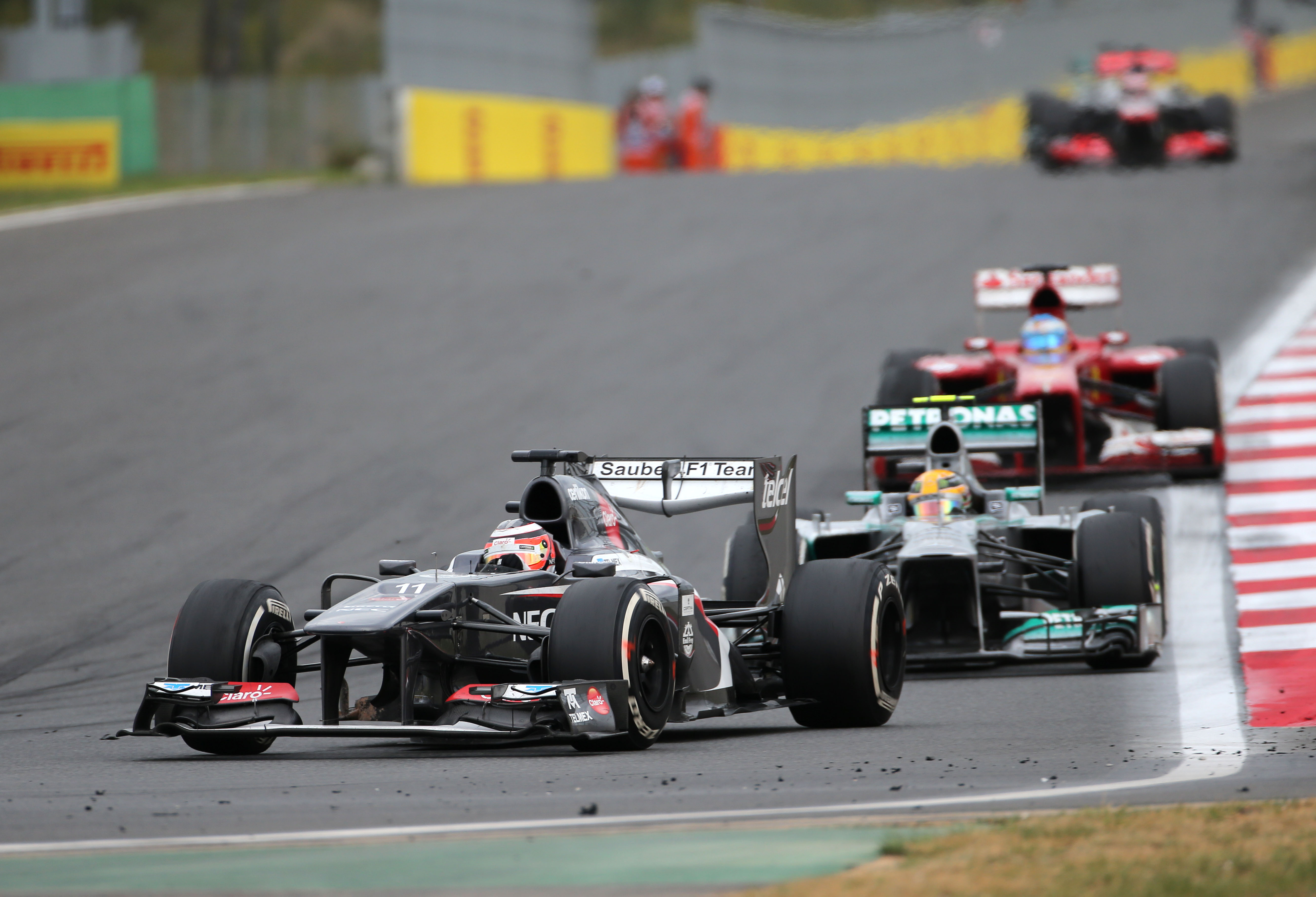 Nico Hulkenberg Sauber Korean Grand Prix 2013