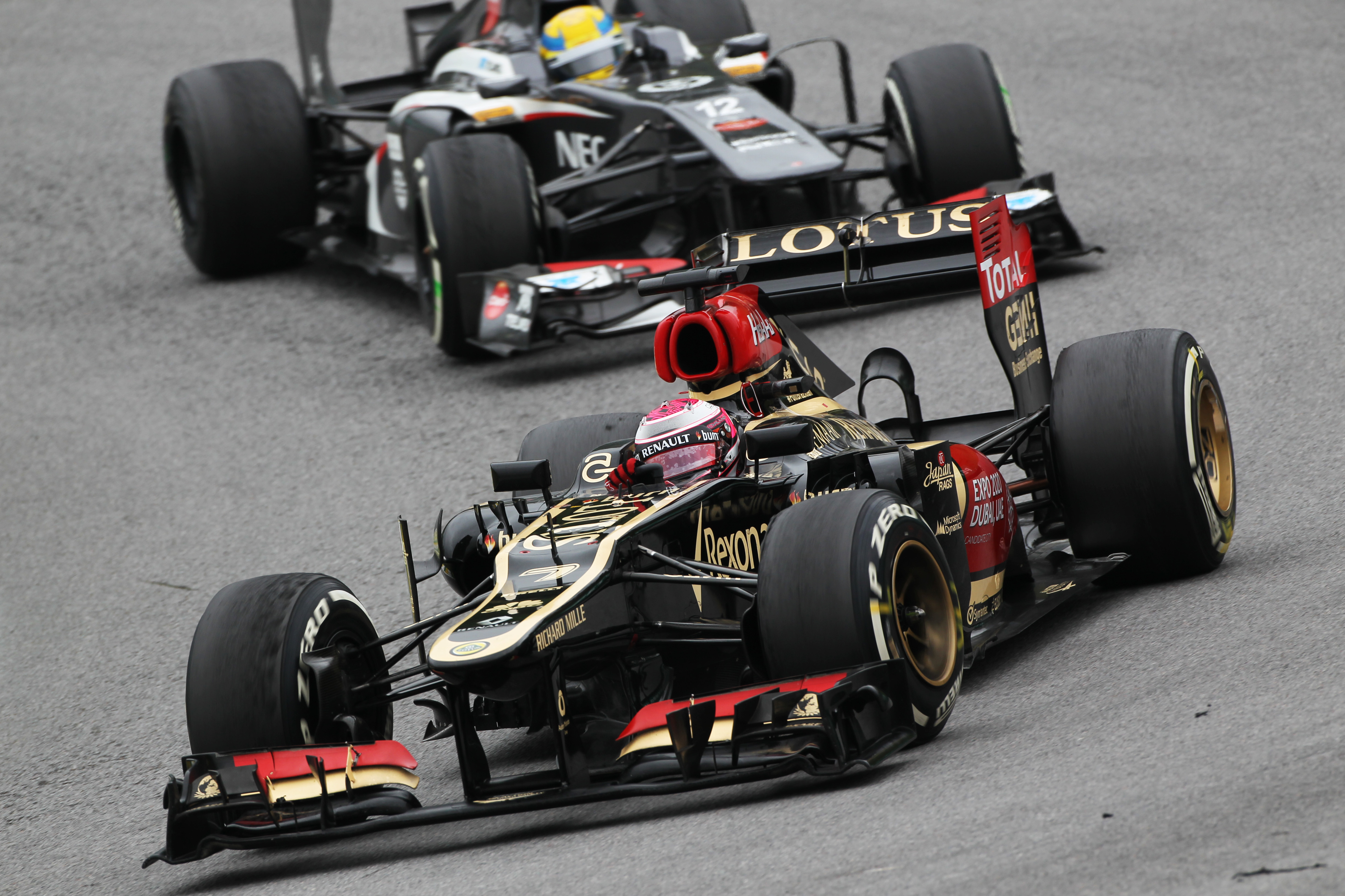 Heikki Kovalainen Lotus 2013