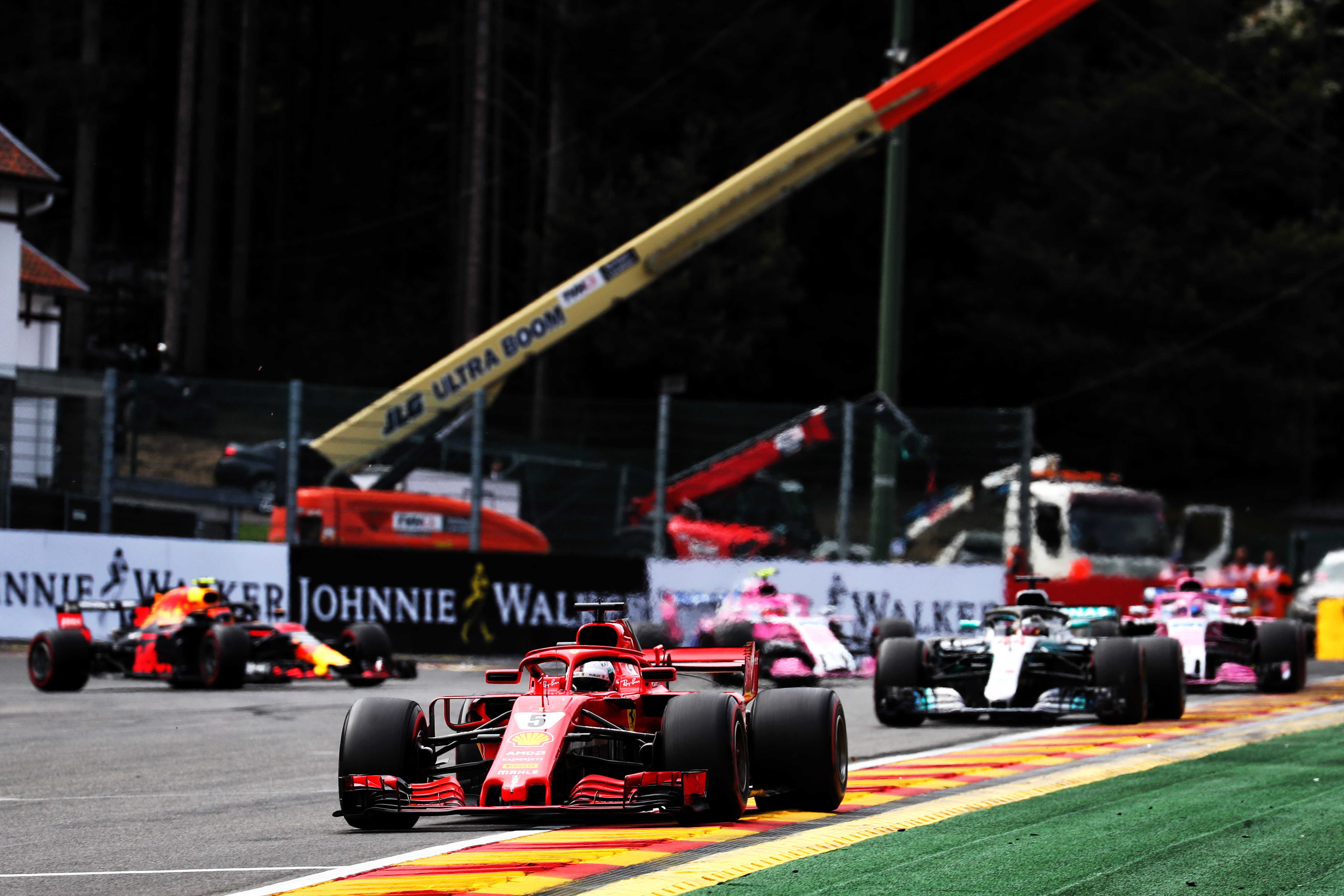 Sebastian Vettel Ferrari Belgian Grand Prix 2018 Spa