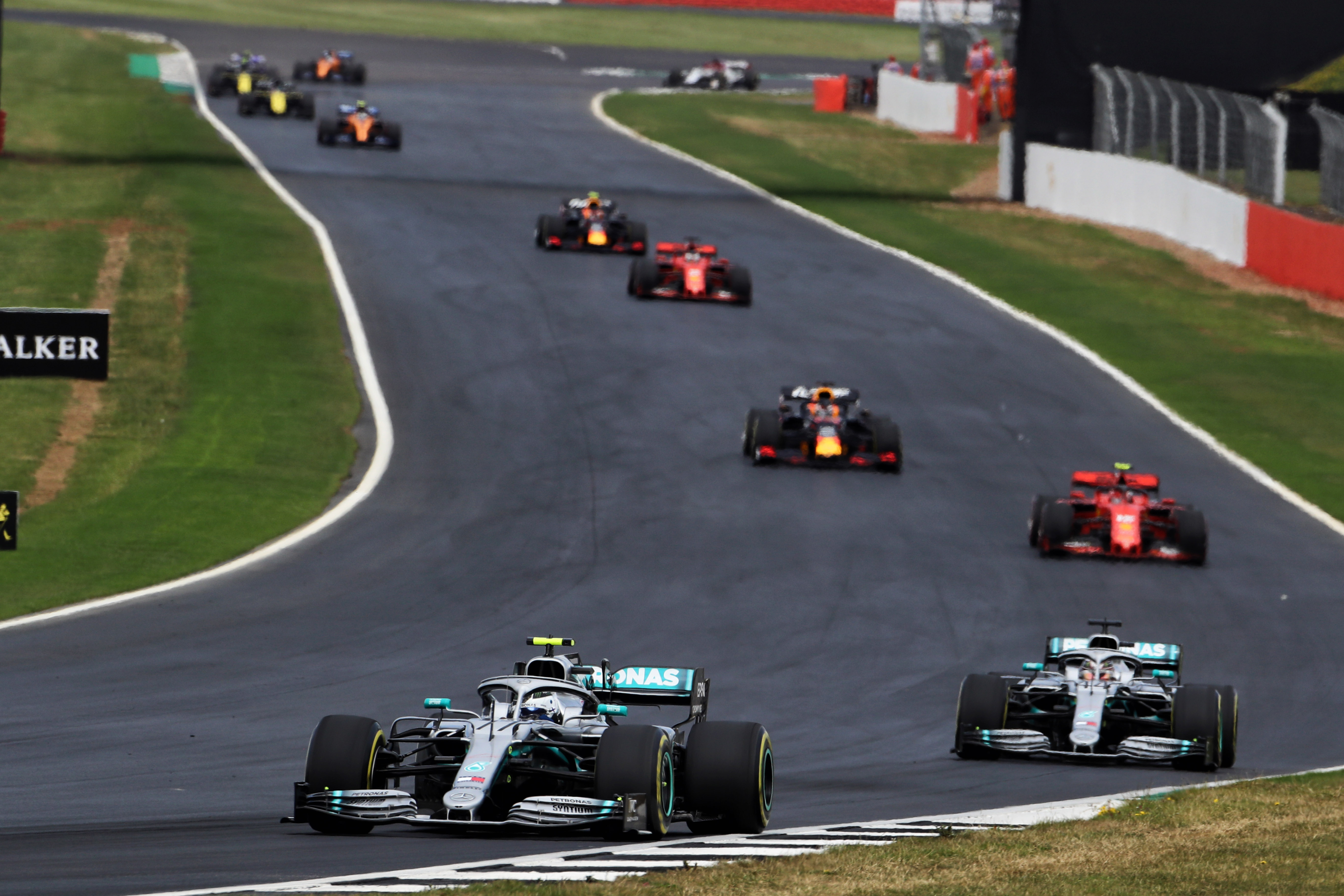 Motor Racing Formula One World Championship British Grand Prix Race Day Silverstone, England