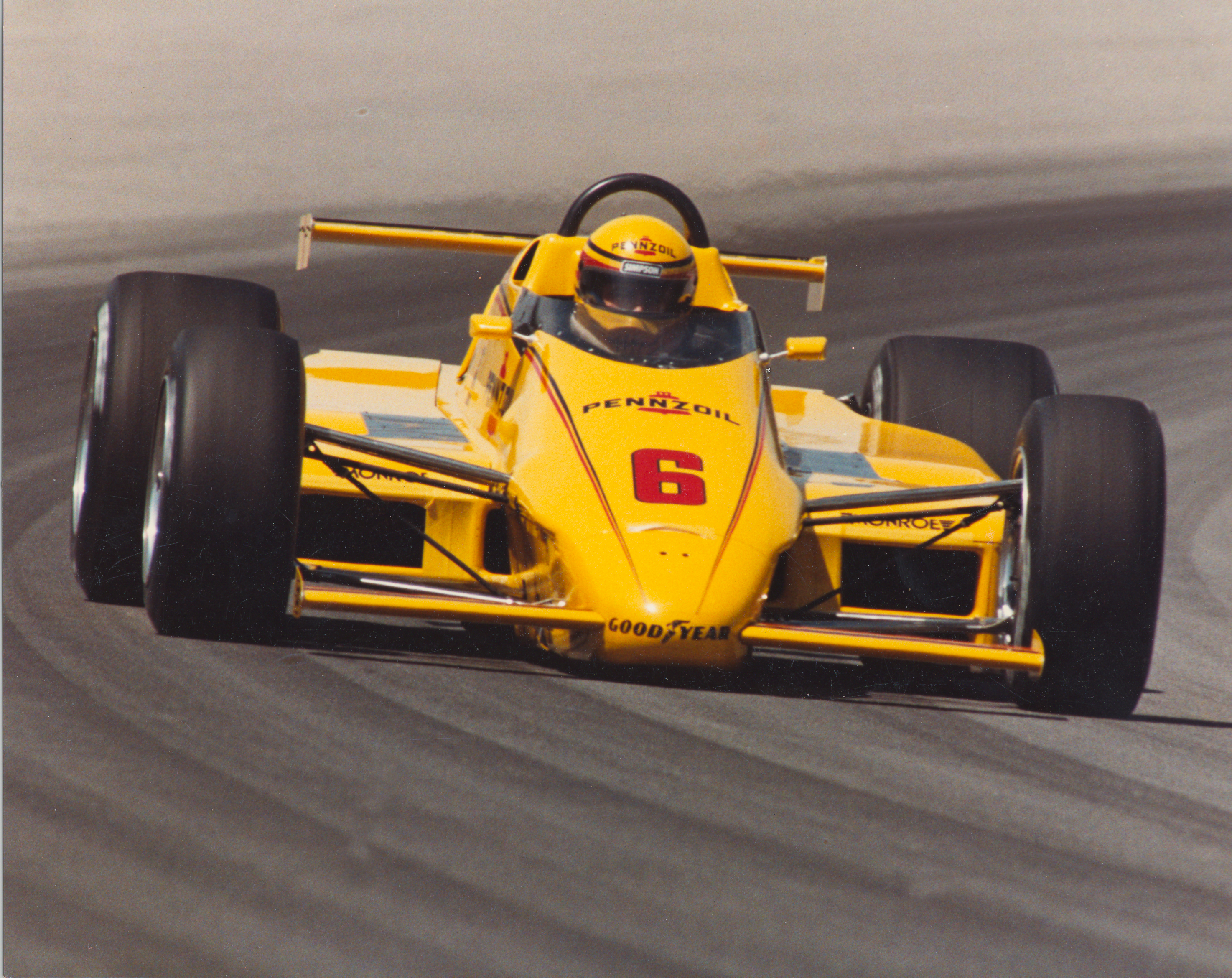 1984 Rick Mears Action