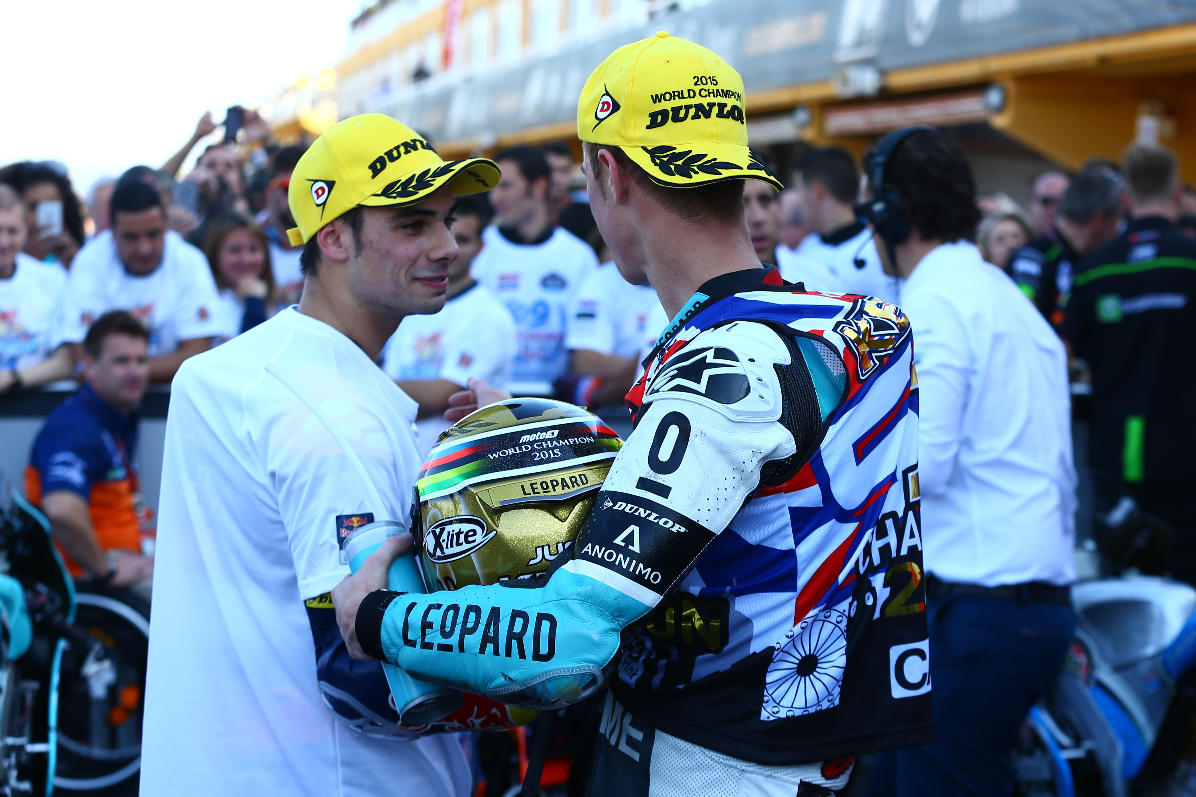 Miguel Oliveira Danny Kent 2015