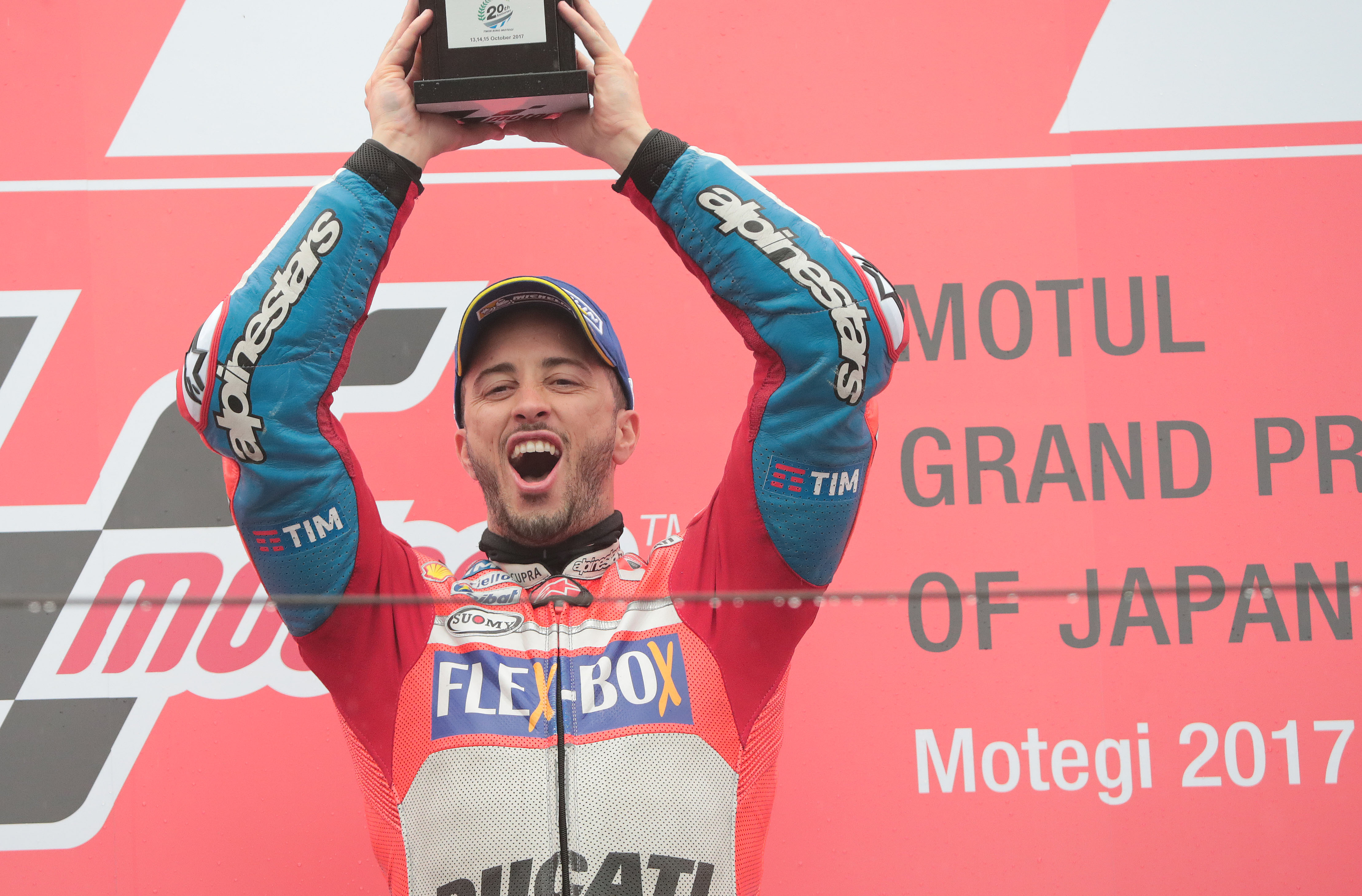 Andrea Dovizioso 2017 podium