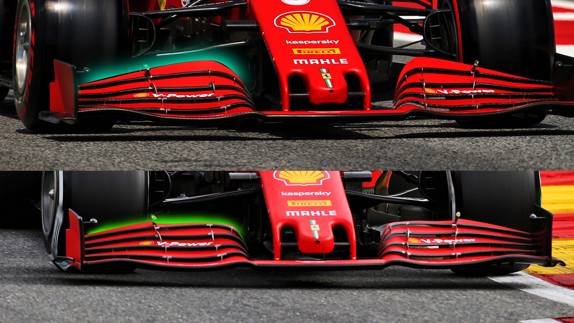 Ferrari front wing