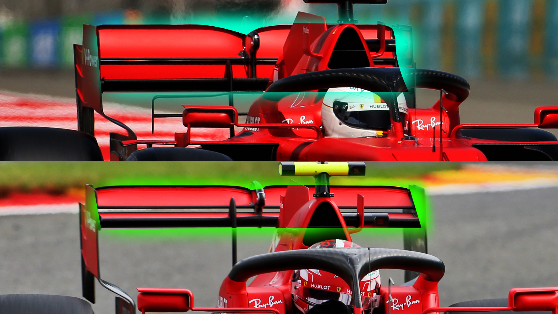 Ferrari Rear Wing