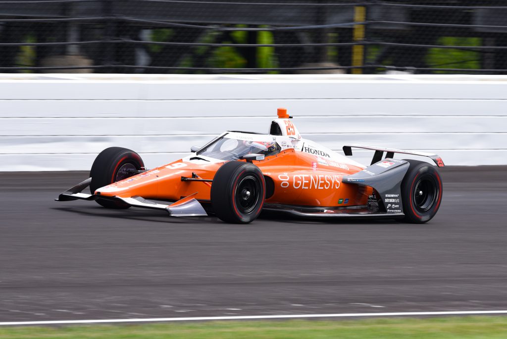 Hinchcliffe fastest, Alonso fifth as Indy practice begins