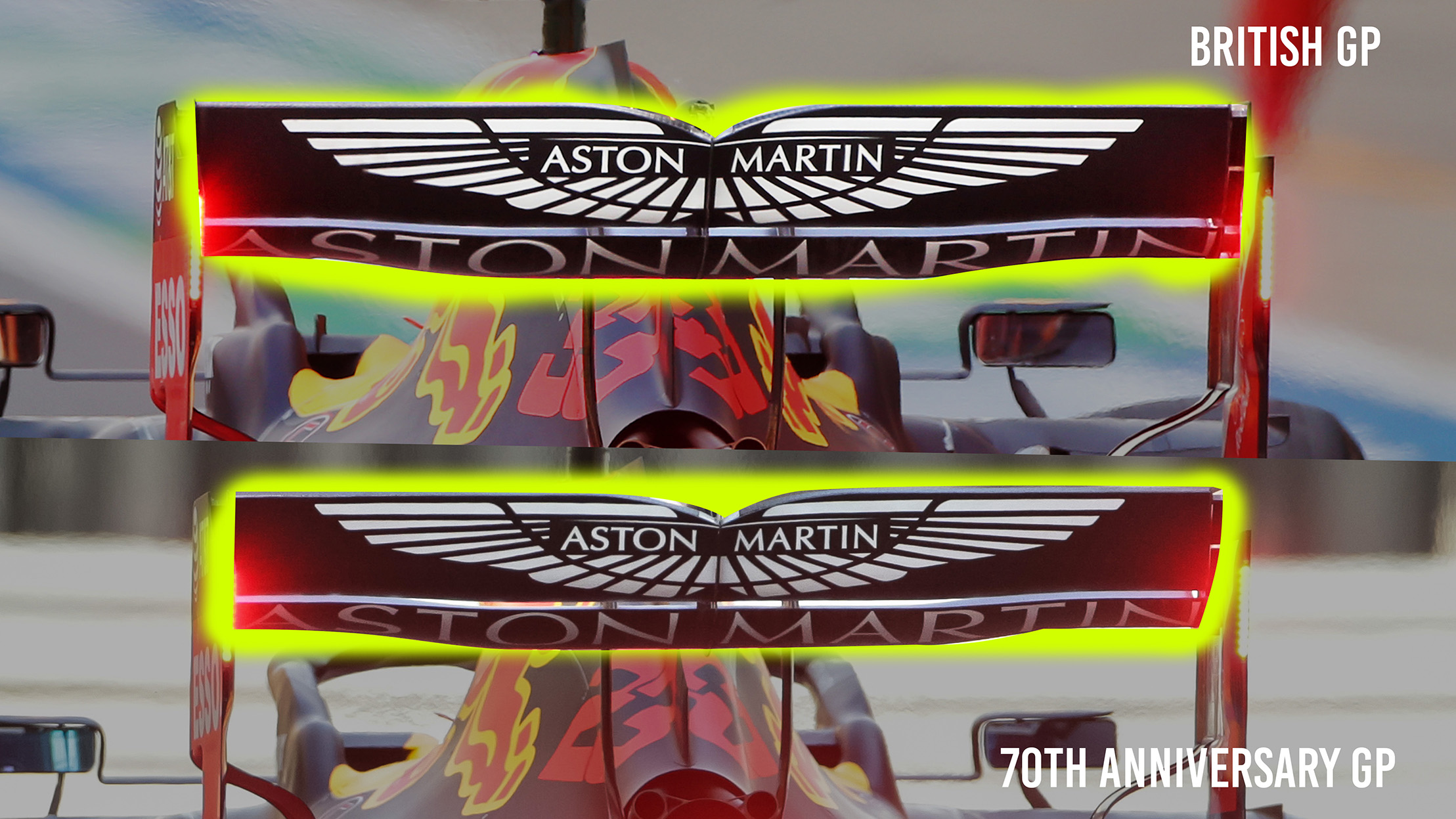 Red Bull rear wings