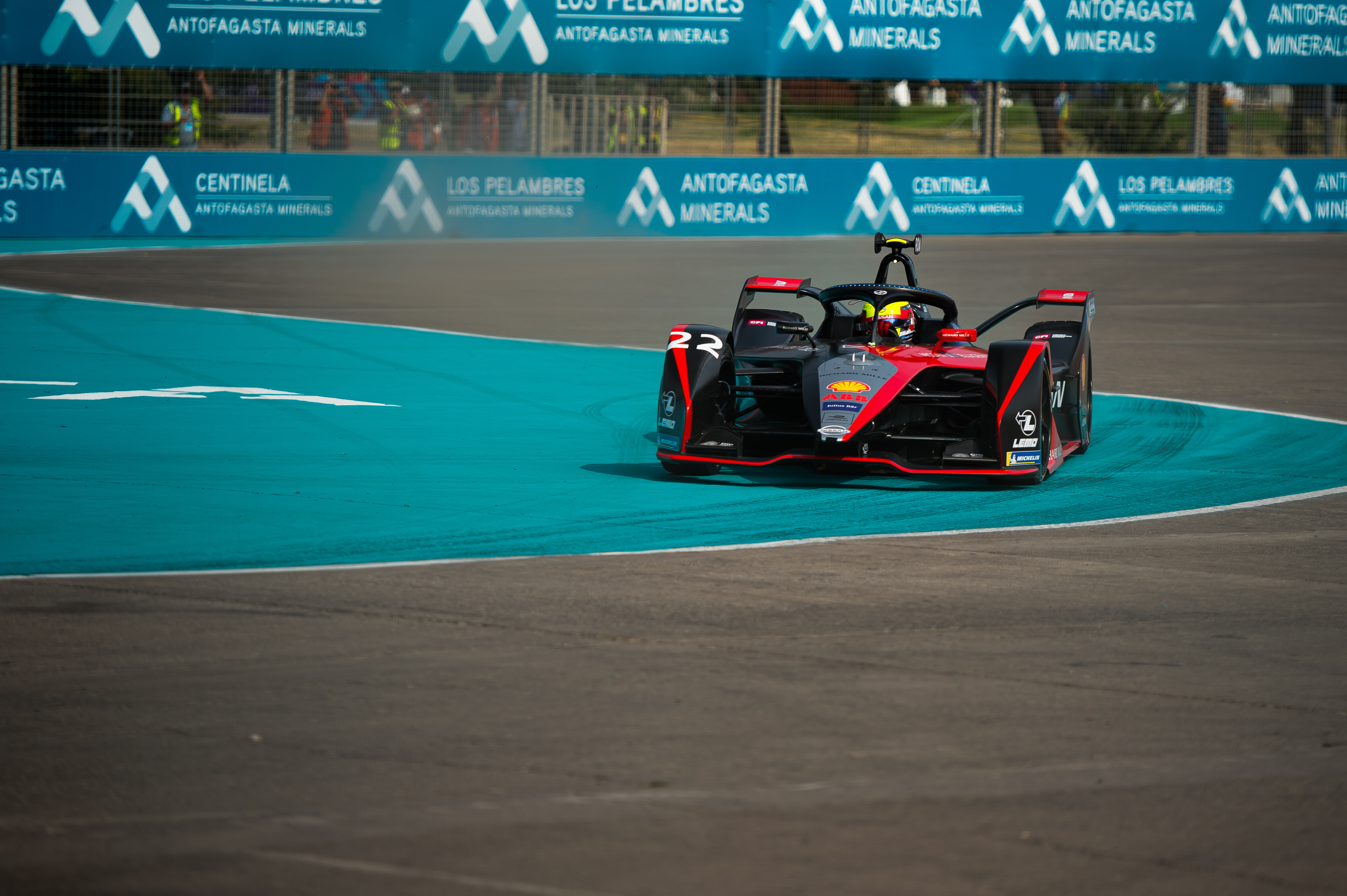 Oliver Rowland Nissan Santiago Formula E 2020