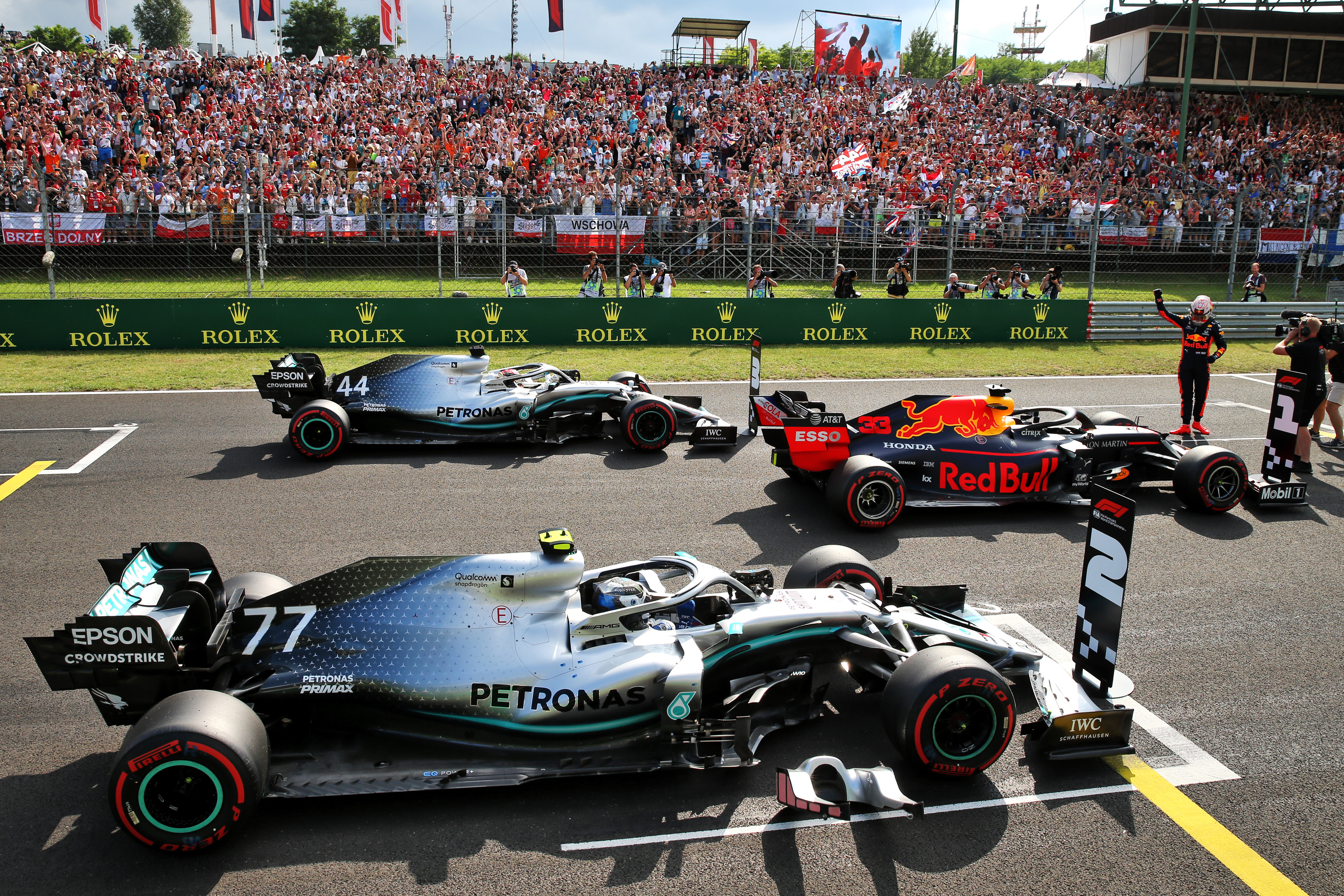 Motor Racing Formula One World Championship Hungarian Grand Prix Qualifying Day Budapest, Hungary