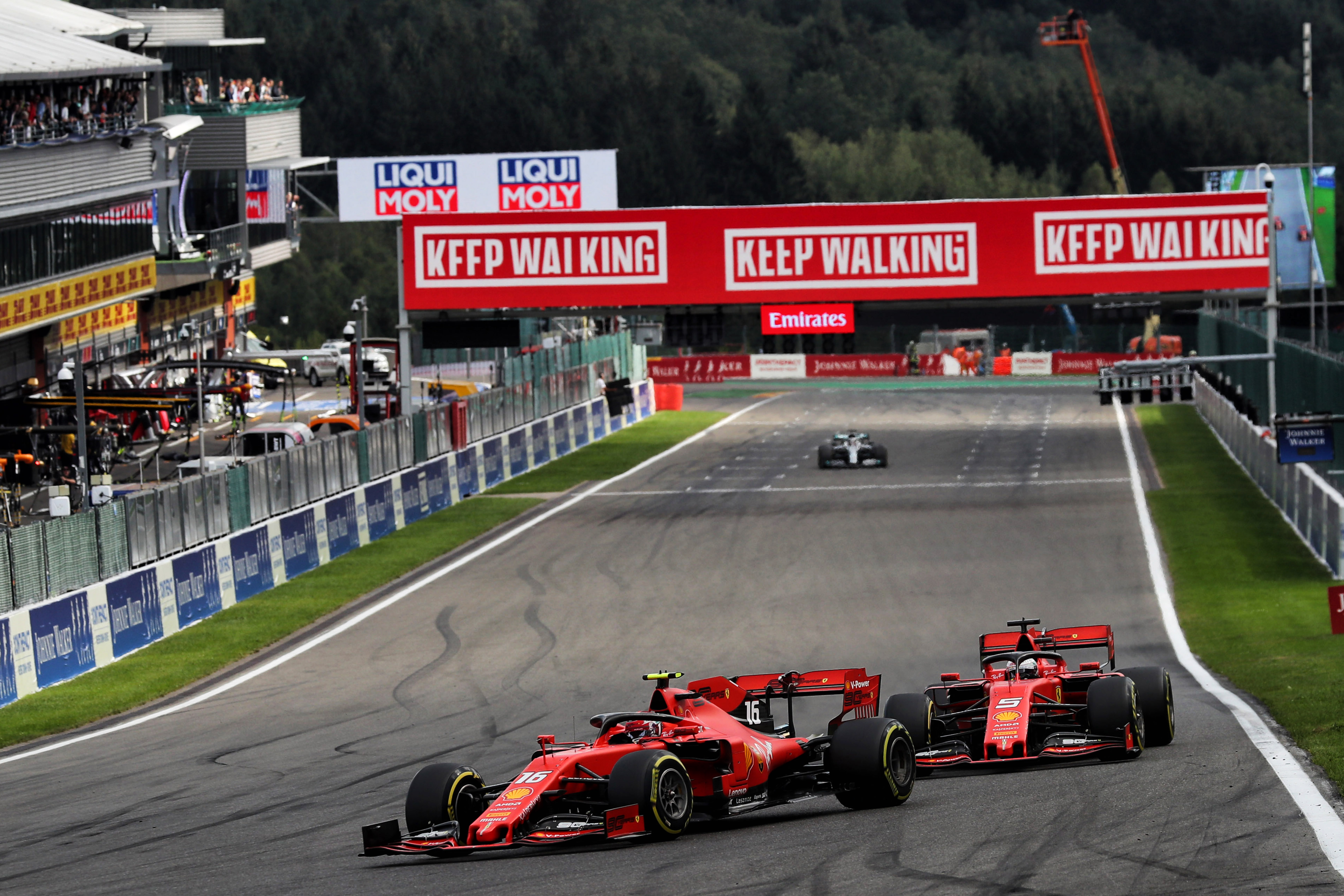 Motor Racing Formula One World Championship Belgian Grand Prix Race Day Spa Francorchamps, Belgium